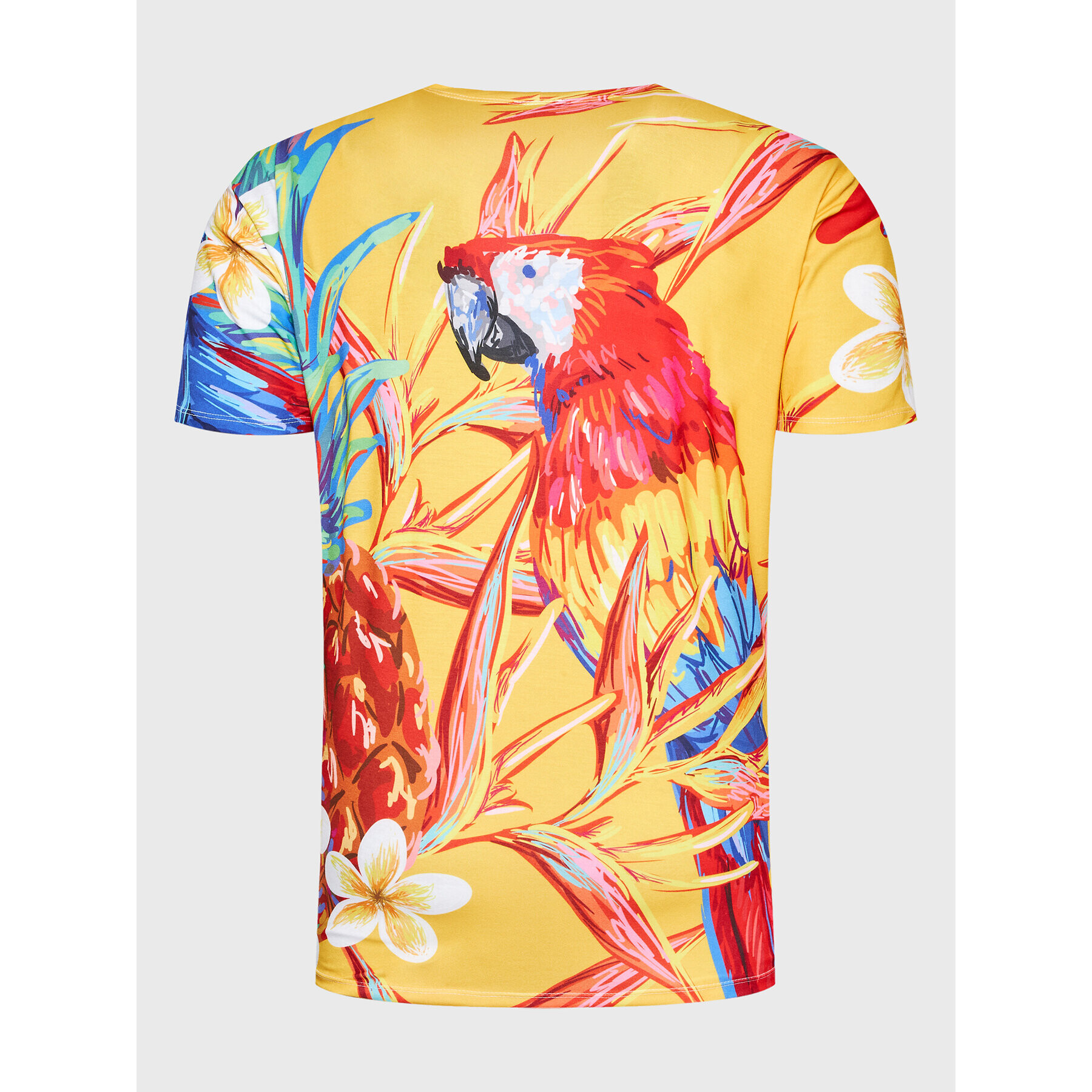 Mr. GUGU & Miss GO Tricou Unisex Paradise Parrots Colorat Regular Fit - Pled.ro