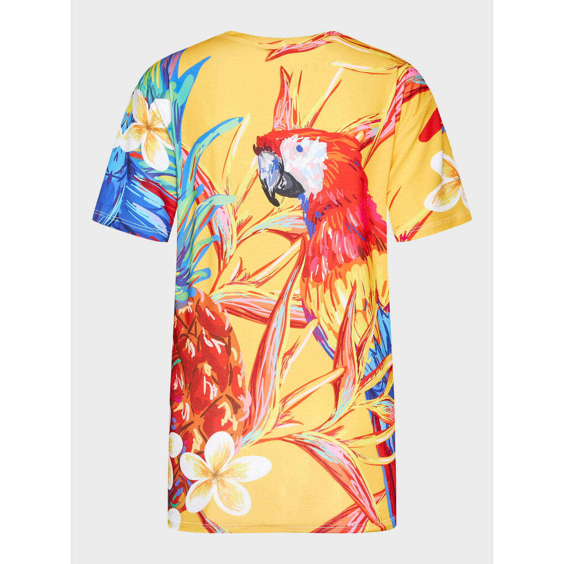 Mr. GUGU & Miss GO Tricou Unisex Paradise Parrots Colorat Regular Fit - Pled.ro