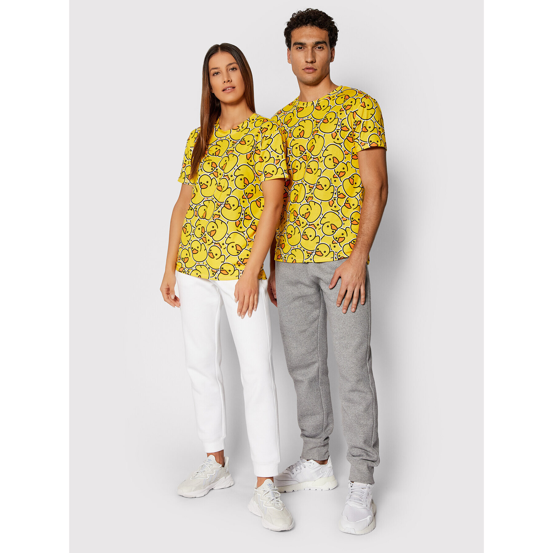 Mr. GUGU & Miss GO Tricou Unisex Rubber Duck Galben Regular Fit - Pled.ro