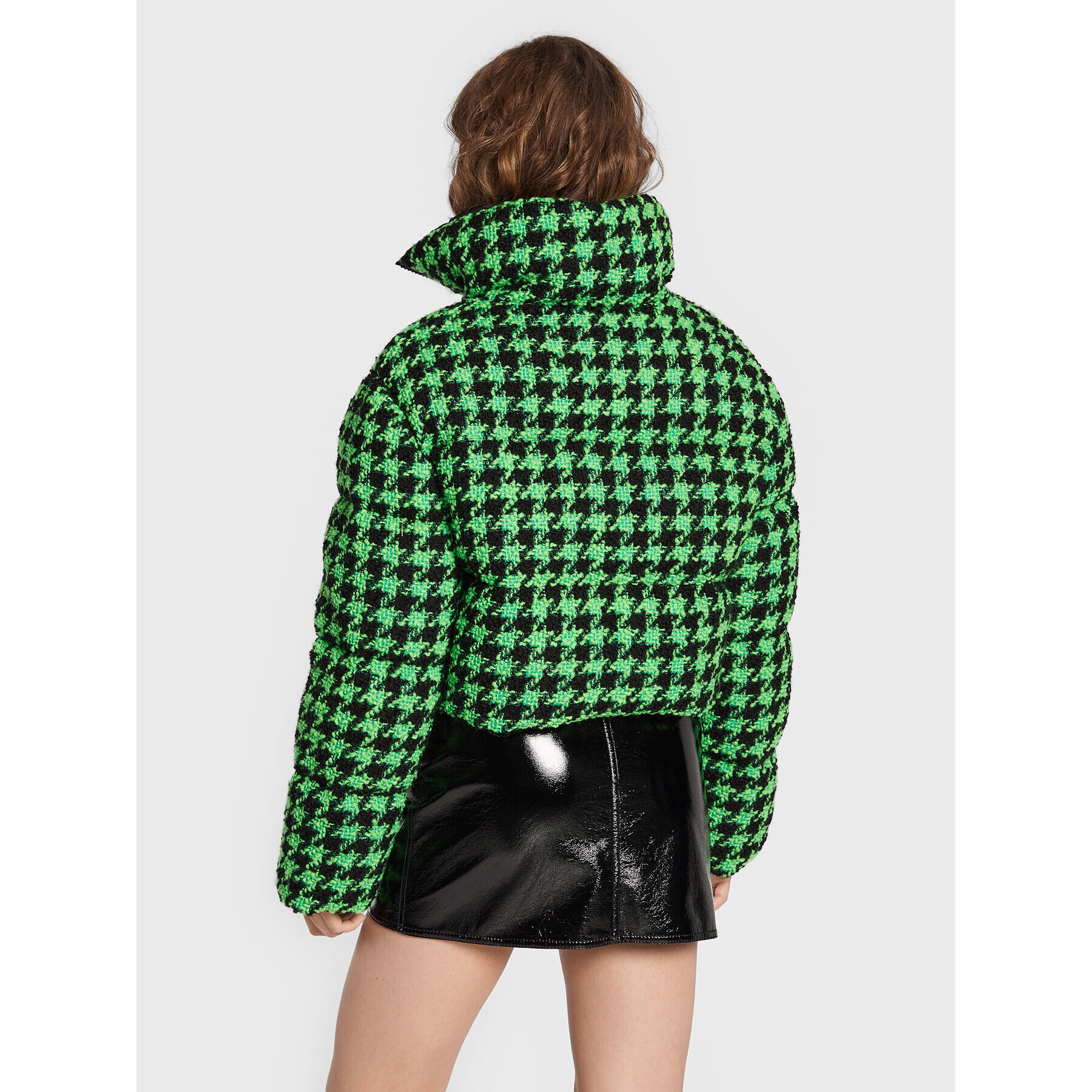 MSGM Geacă de iarnă 3341MDH27X 227607 Verde Regular Fit - Pled.ro