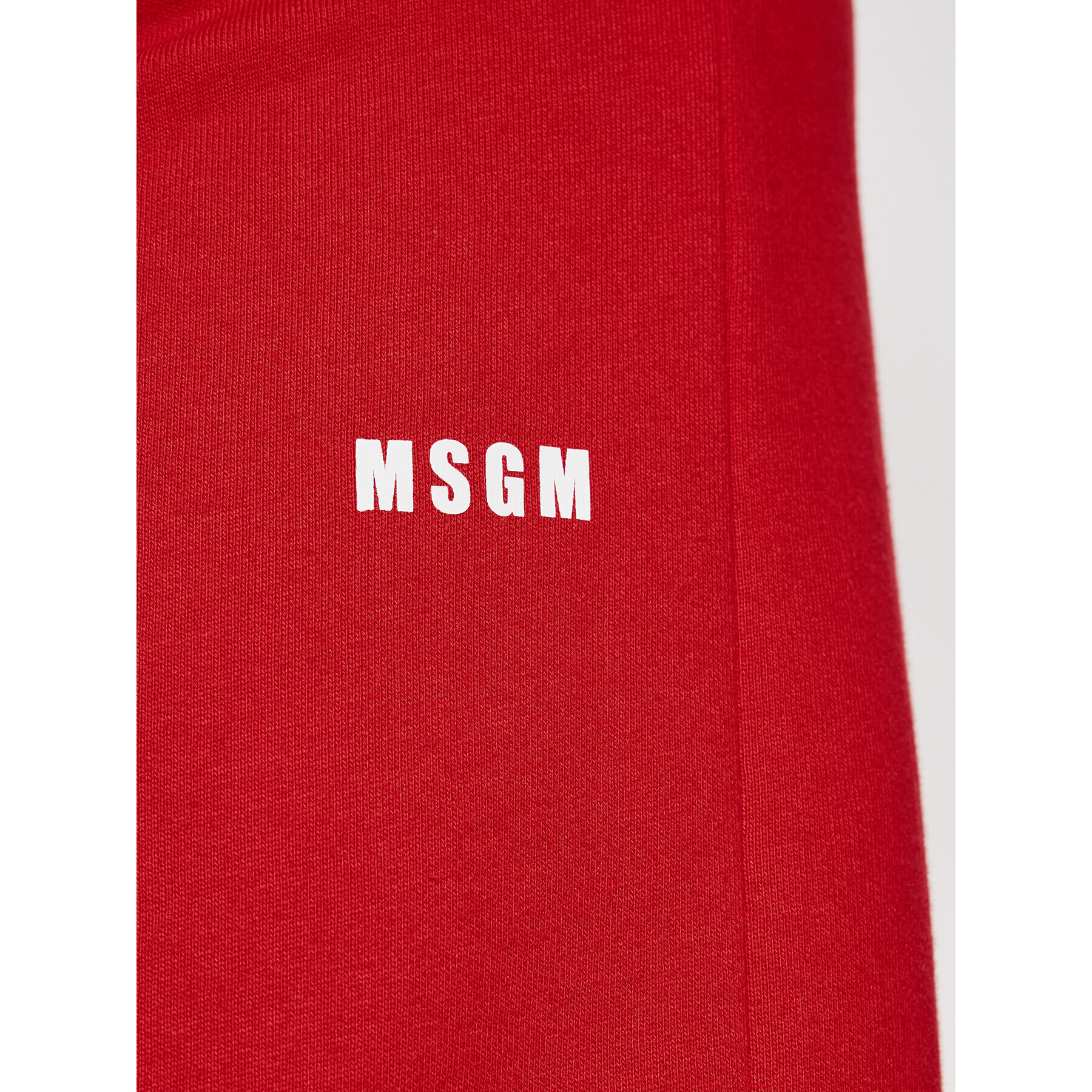 MSGM Pantaloni trening 2000MDP500 200001 Roșu Regular Fit - Pled.ro