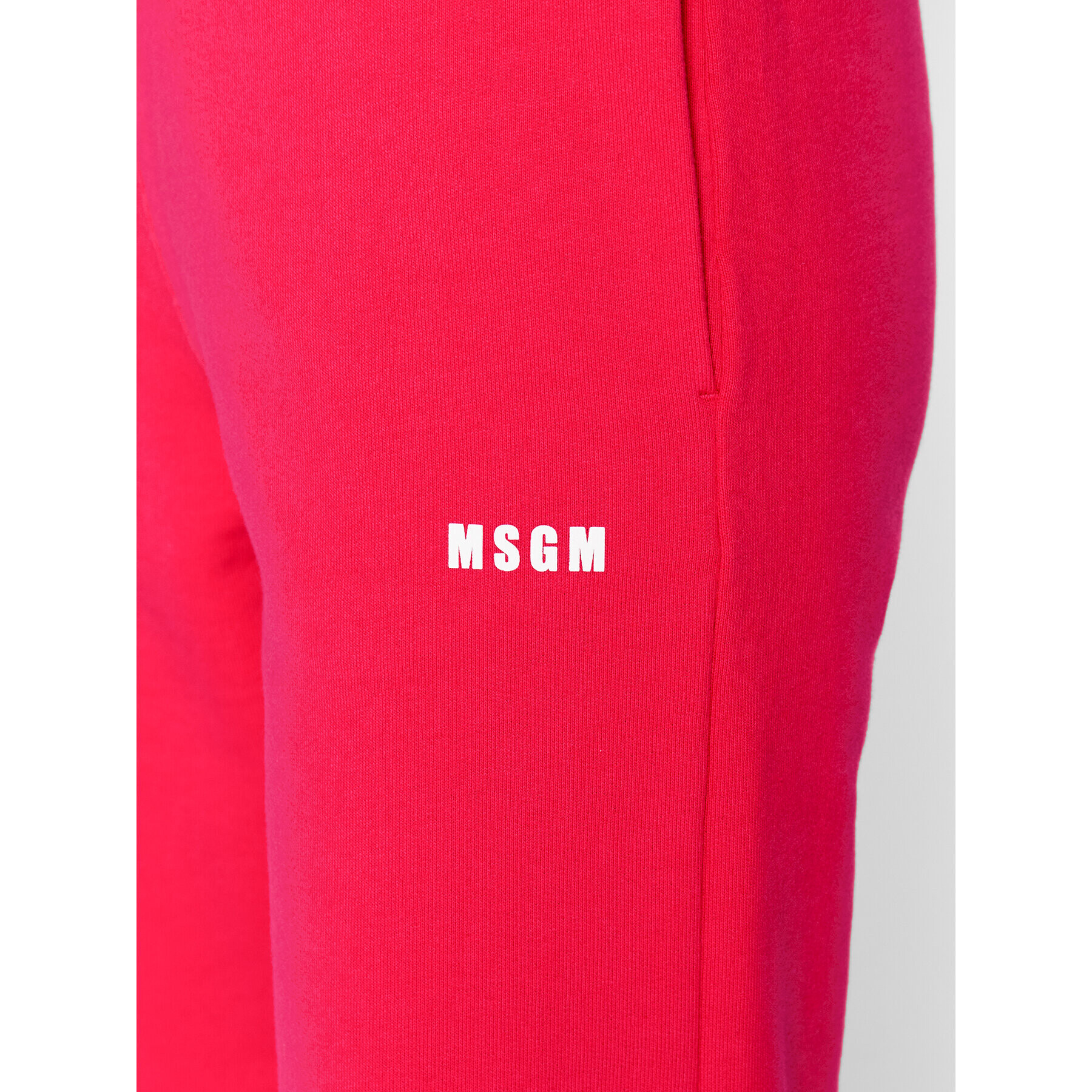 MSGM Pantaloni trening 3341MDP500 227799 Roz Regular Fit - Pled.ro