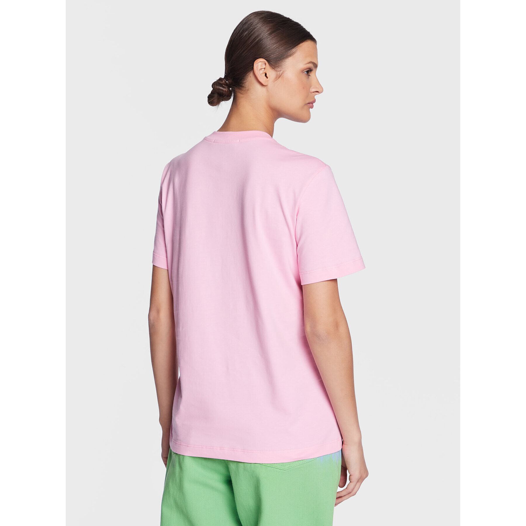 MSGM Tricou 3441MDM520G 237002 Roz Regular Fit - Pled.ro