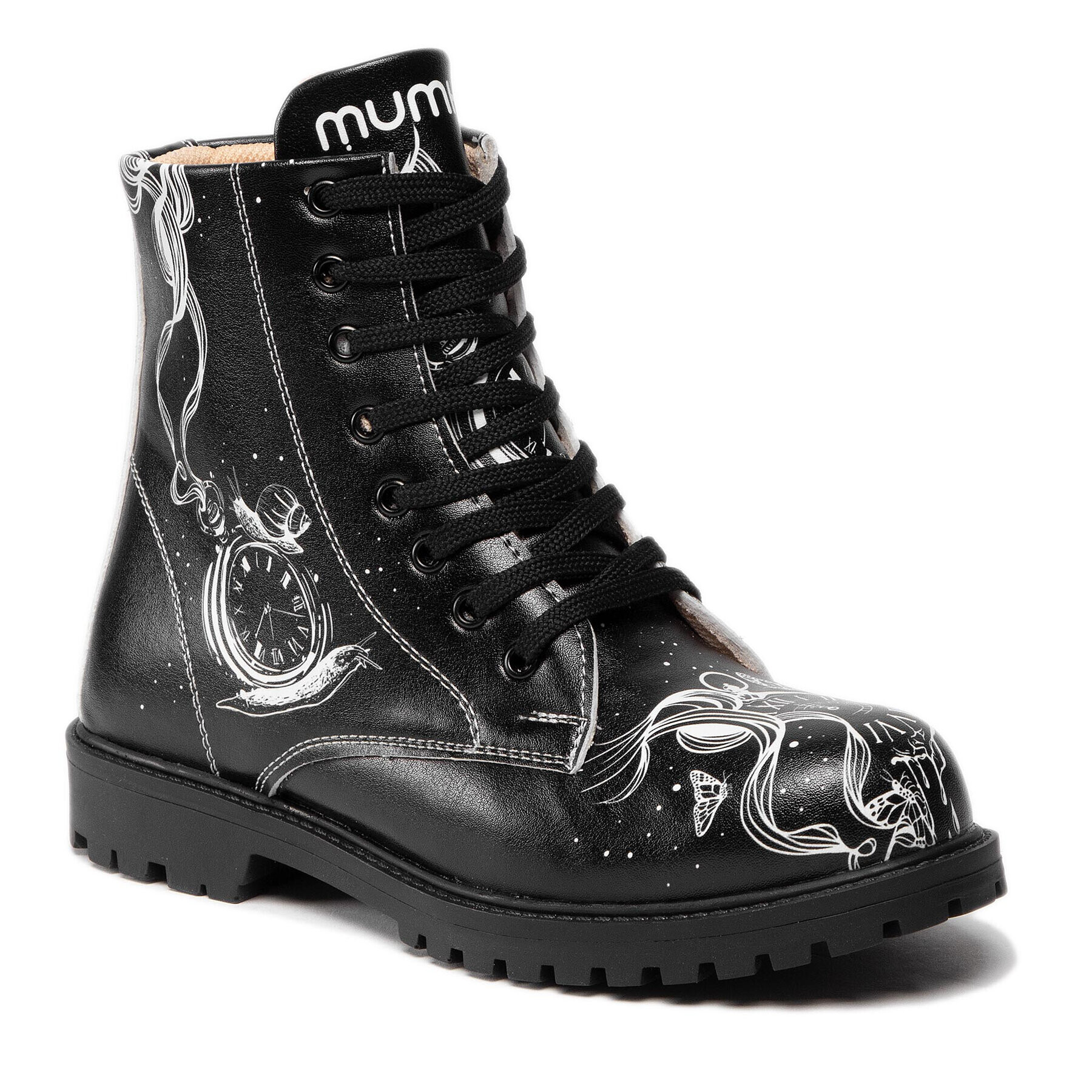 Mumka Trappers BOTA21-017 Negru - Pled.ro