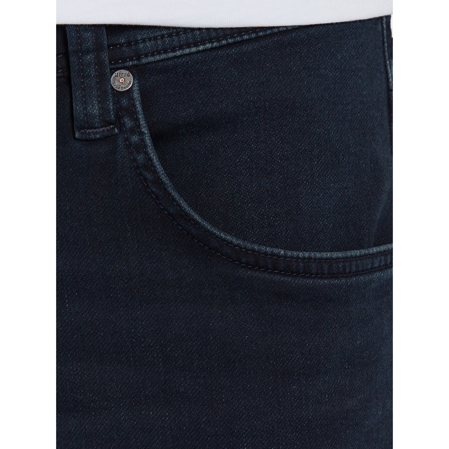 Mustang Pantaloni scurți de blugi Chicago 1013432 Bleumarin Regular Fit - Pled.ro