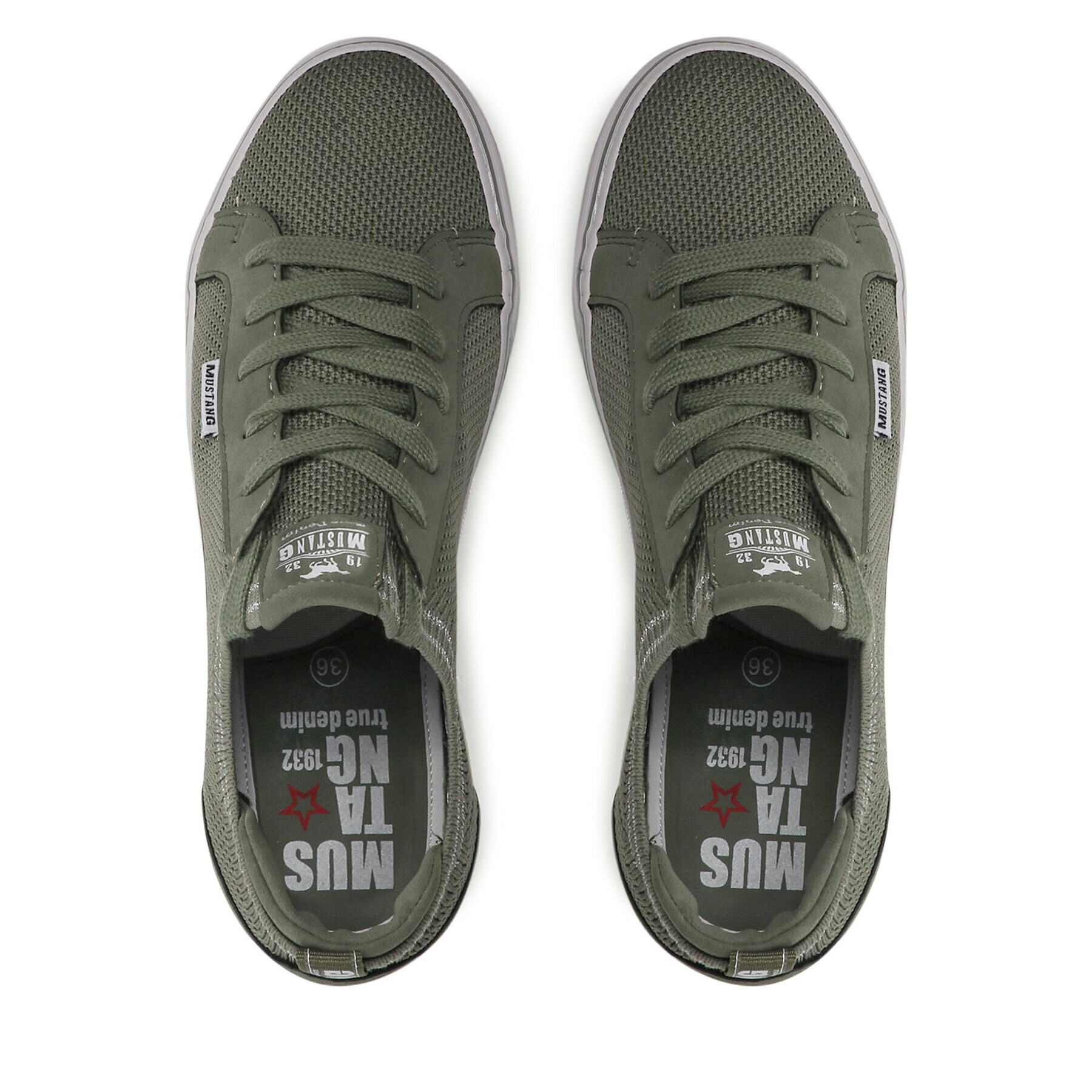 Mustang Sneakers 1354-316-7 Verde - Pled.ro