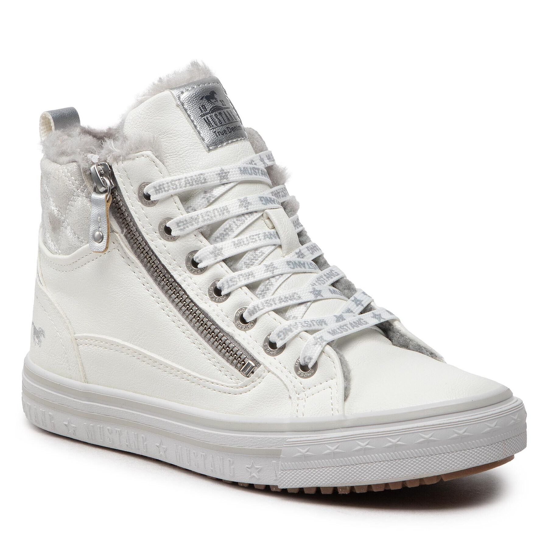 Mustang Sneakers 1365-603-1 Alb - Pled.ro