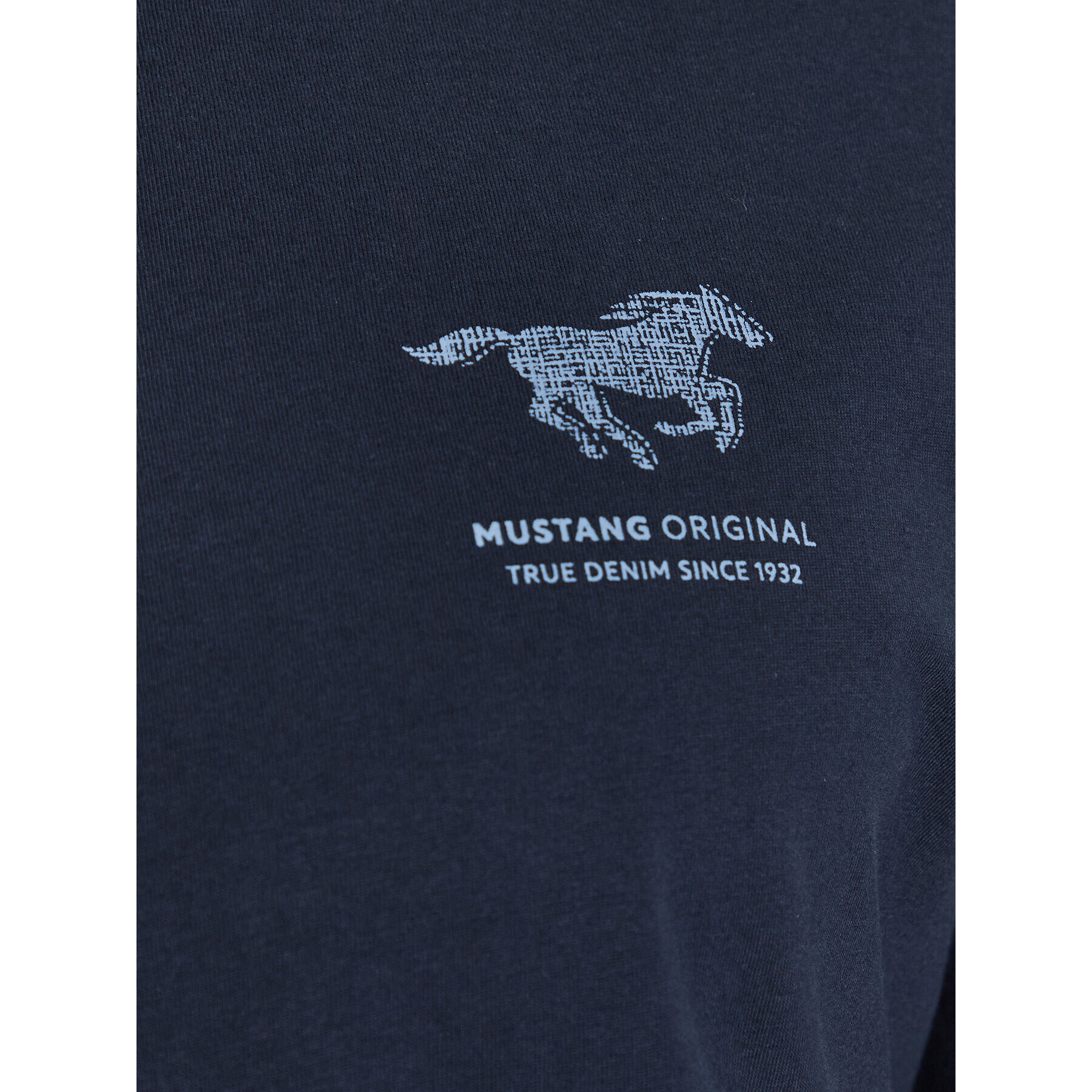 Mustang Tricou Alex 1013534 Bleumarin Regular Fit - Pled.ro