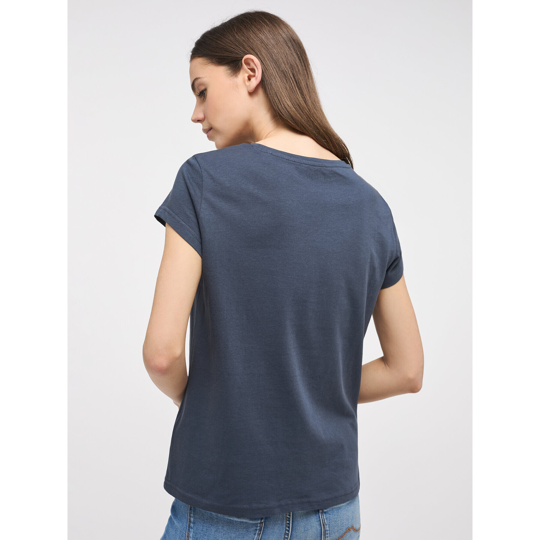 Mustang Tricou Alina 1013222 Bleumarin Regular Fit - Pled.ro