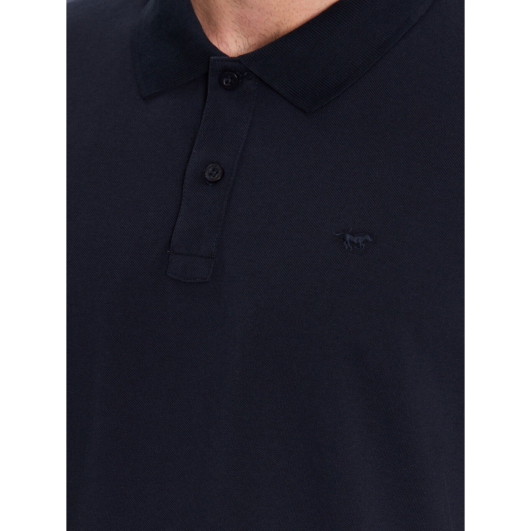 Mustang Tricou polo 1008810 Bleumarin Regular Fit - Pled.ro