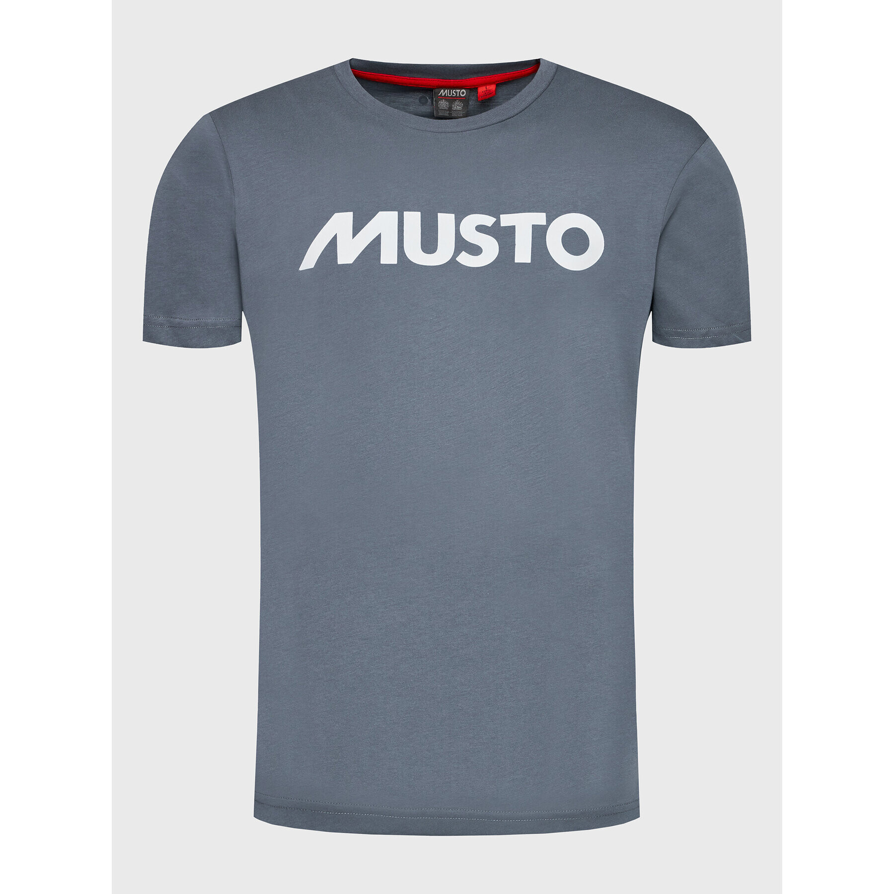 Musto Tricou 82020 Gri Regular Fit - Pled.ro