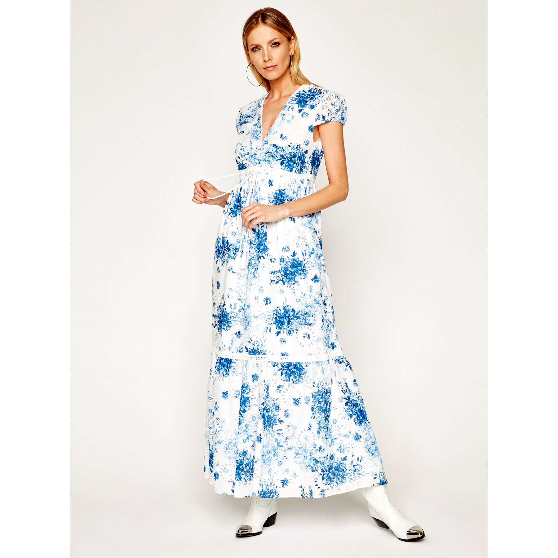 My Twin Rochie de zi 201MT2081 Bleumarin Regular Fit - Pled.ro