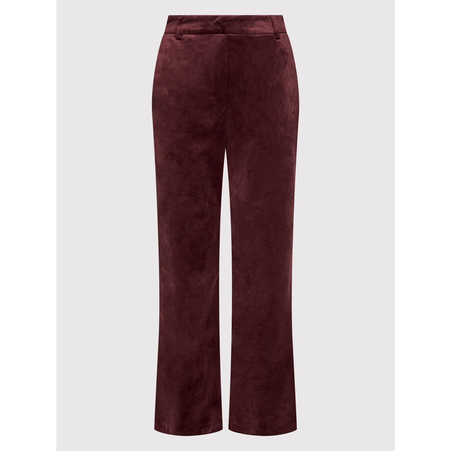 NA-KD Pantaloni din material 1100-004525-0208-581 Vișiniu Regular Fit - Pled.ro