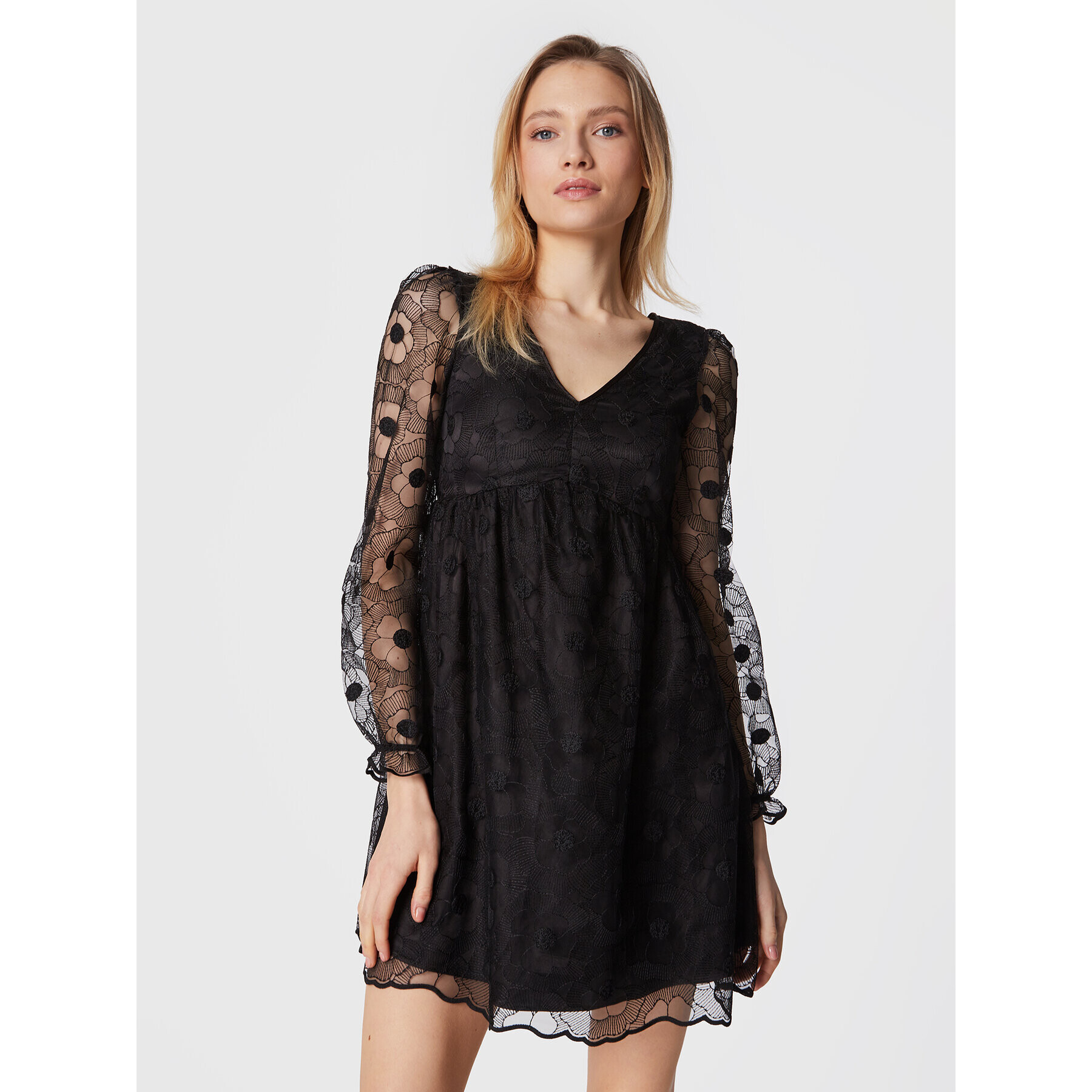 NAF NAF Rochie cocktail Maggie THNR158A Negru Regular Fit - Pled.ro