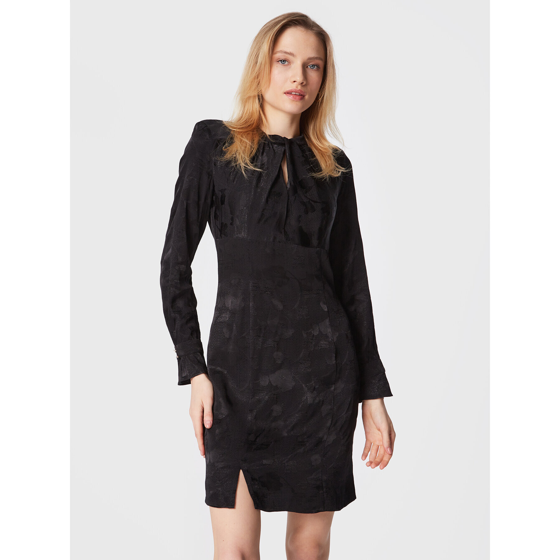 NAF NAF Rochie cocktail Valentine THNR181A Negru Regular Fit - Pled.ro