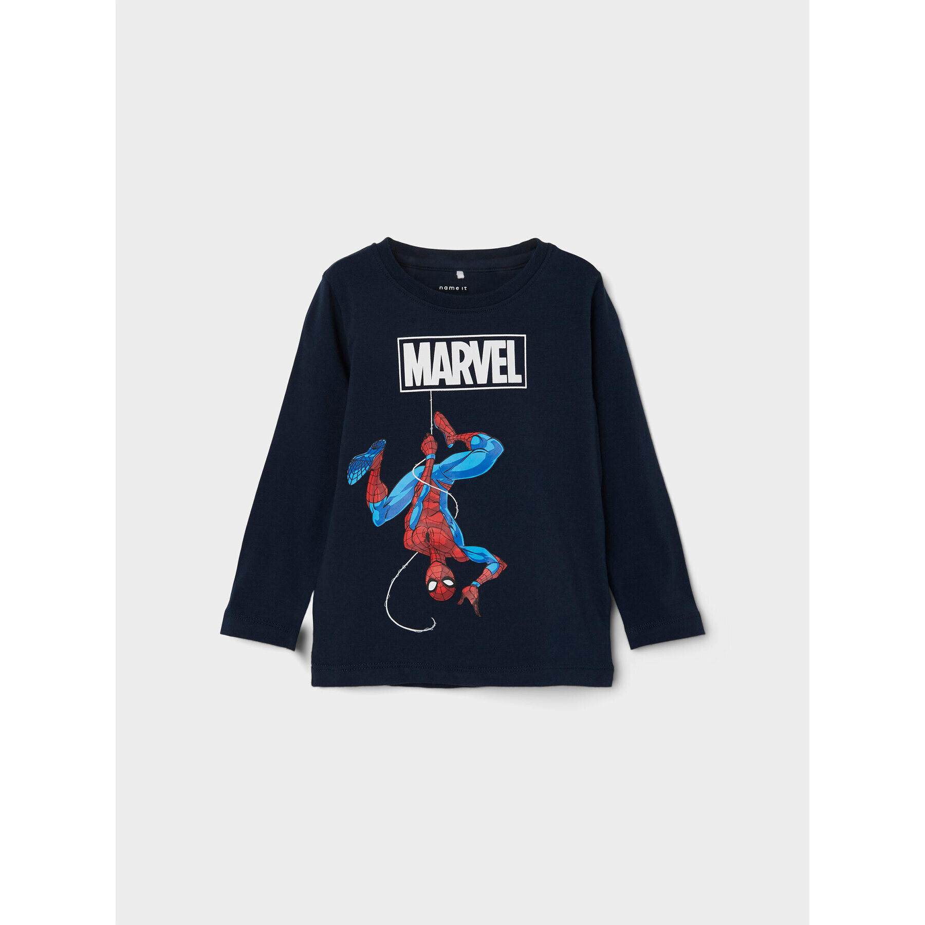 NAME IT Bluză MARVEL 13213069 Bleumarin Regular Fit - Pled.ro