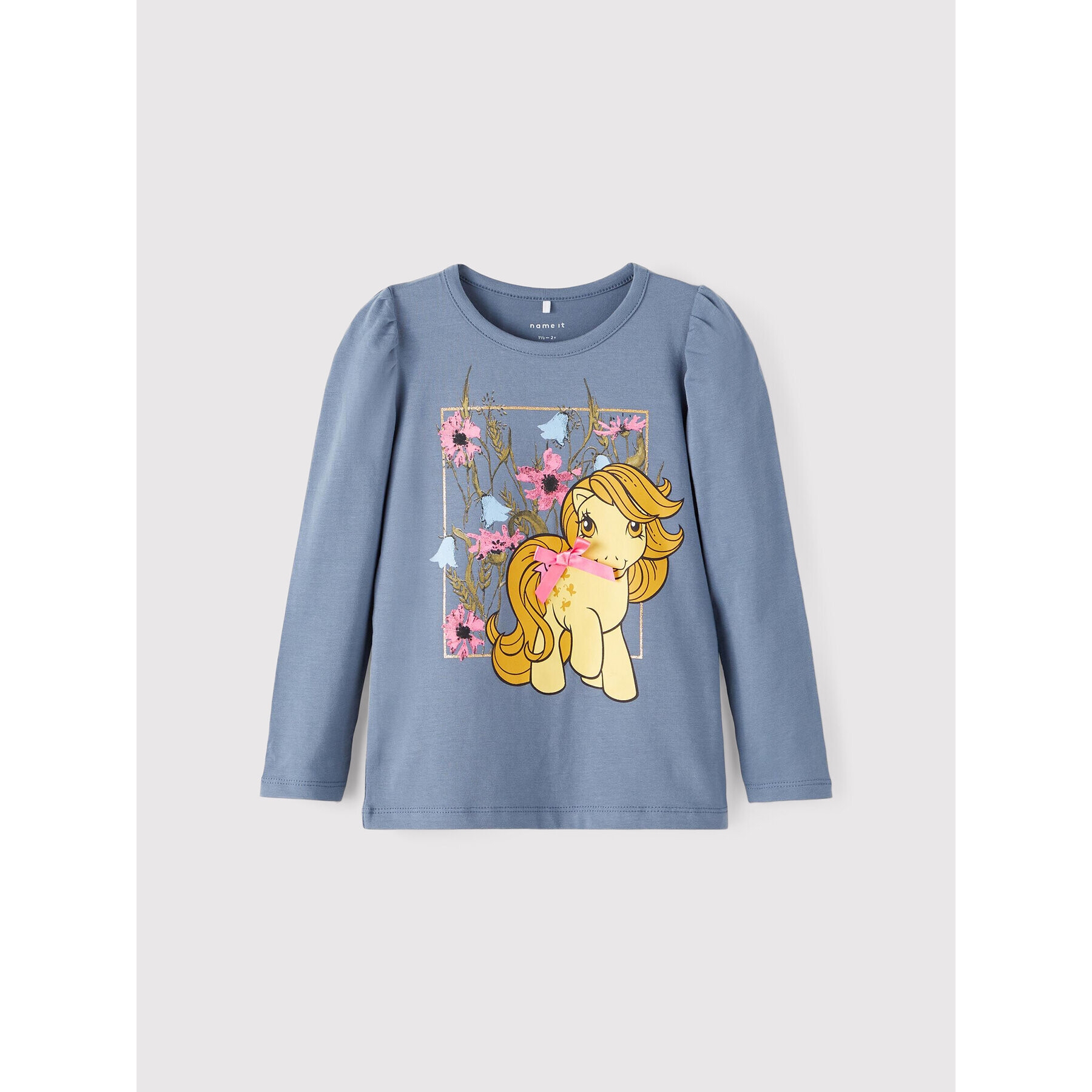 NAME IT Bluză MY LITTLE PONY 13205064 Albastru Regular Fit - Pled.ro