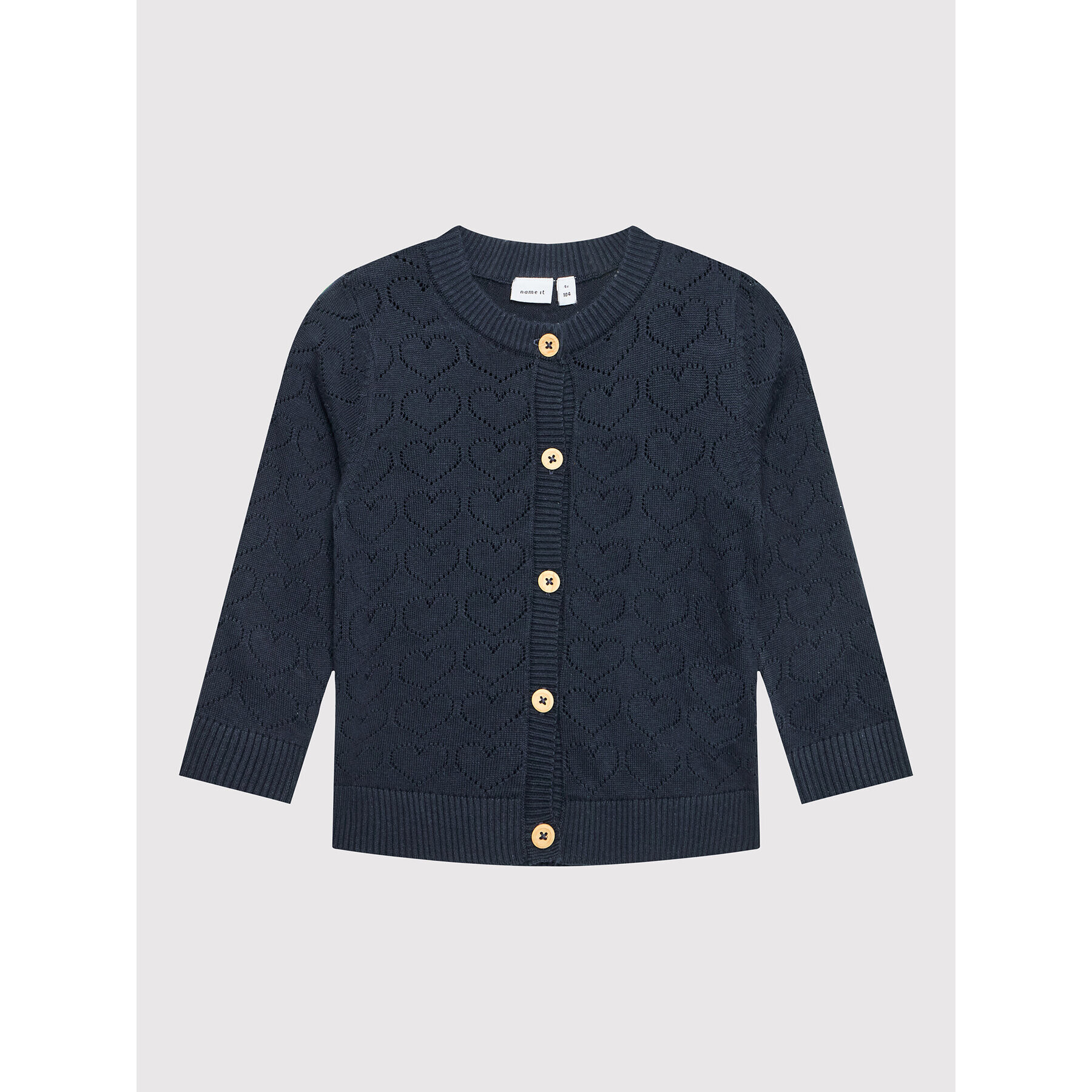 NAME IT Cardigan 13200019 Bleumarin Regular Fit - Pled.ro