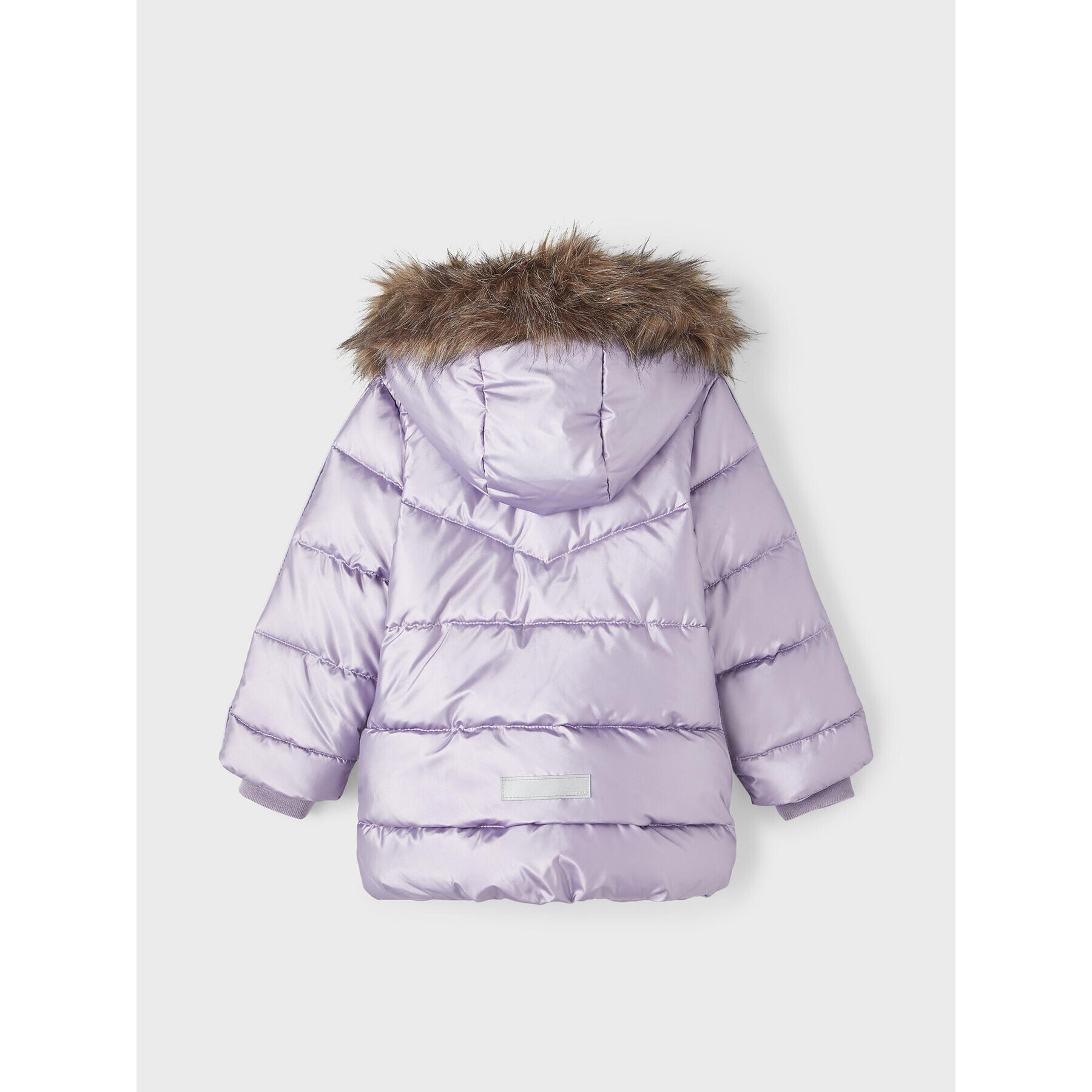 NAME IT Geacă din puf 13218548 Violet Regular Fit - Pled.ro