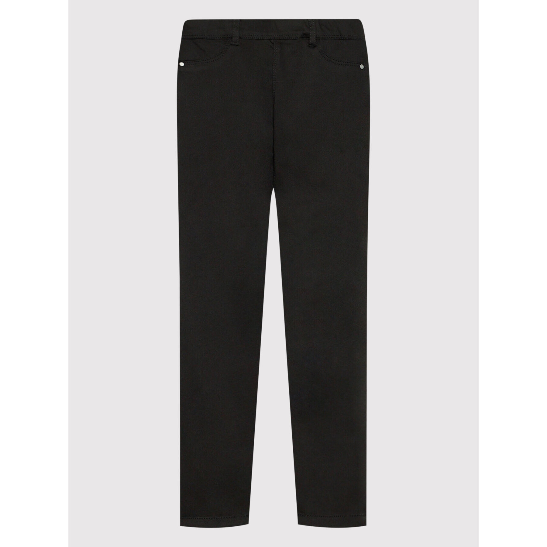 NAME IT Pantaloni din material 13148781 Negru Skinny Fit - Pled.ro