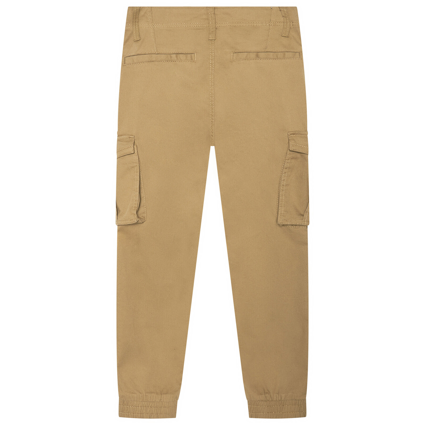 NAME IT Pantaloni din material Bamgo 13151735 Maro Regular Fit - Pled.ro