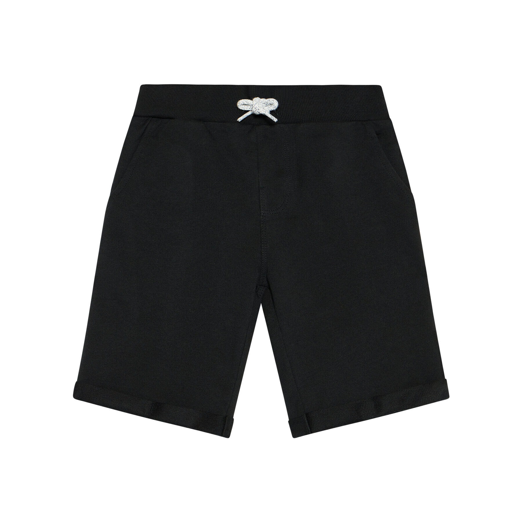 NAME IT Pantaloni scurți sport 13161730 Negru Regular Fit - Pled.ro