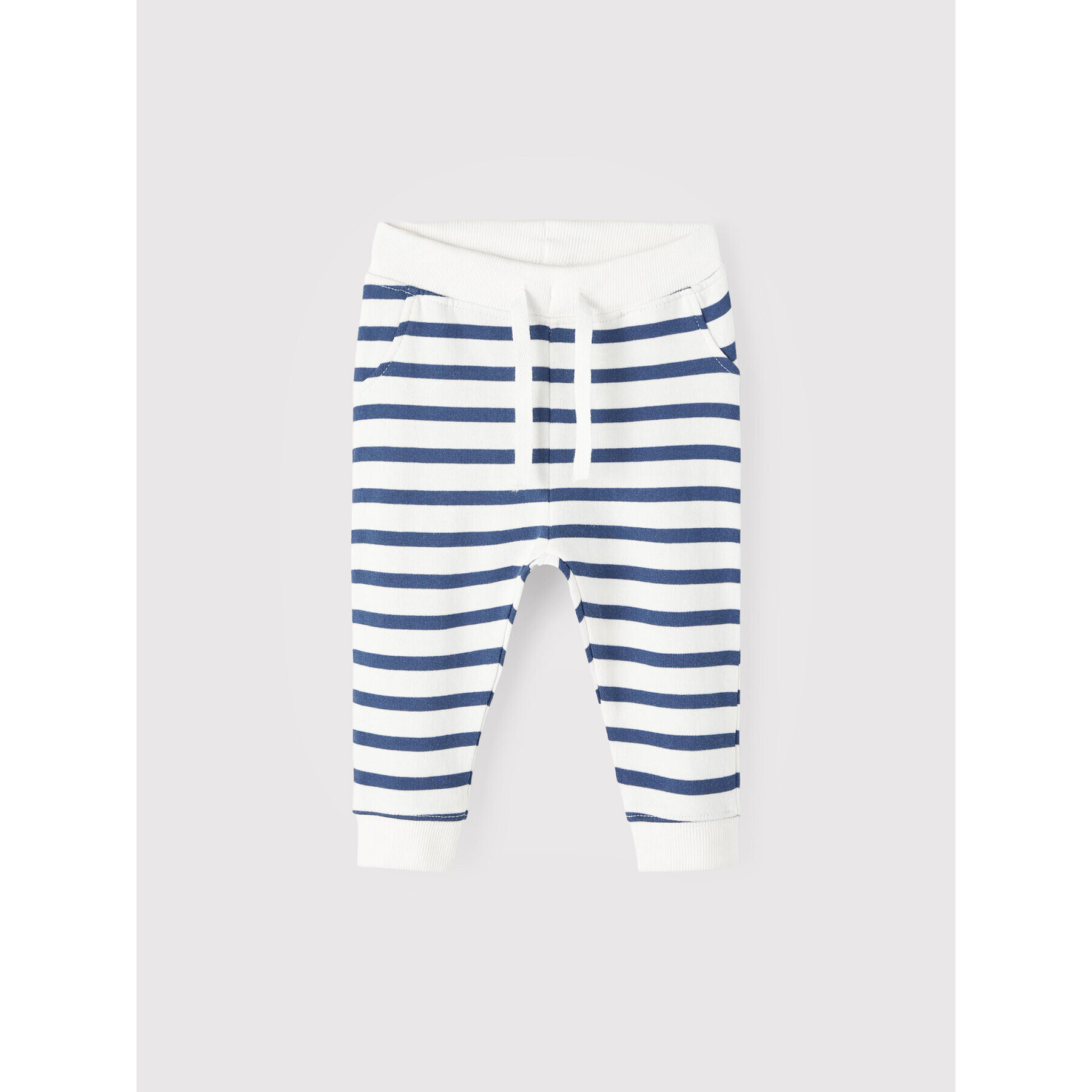 NAME IT Pantaloni trening 13205057 Bej Regular Fit - Pled.ro