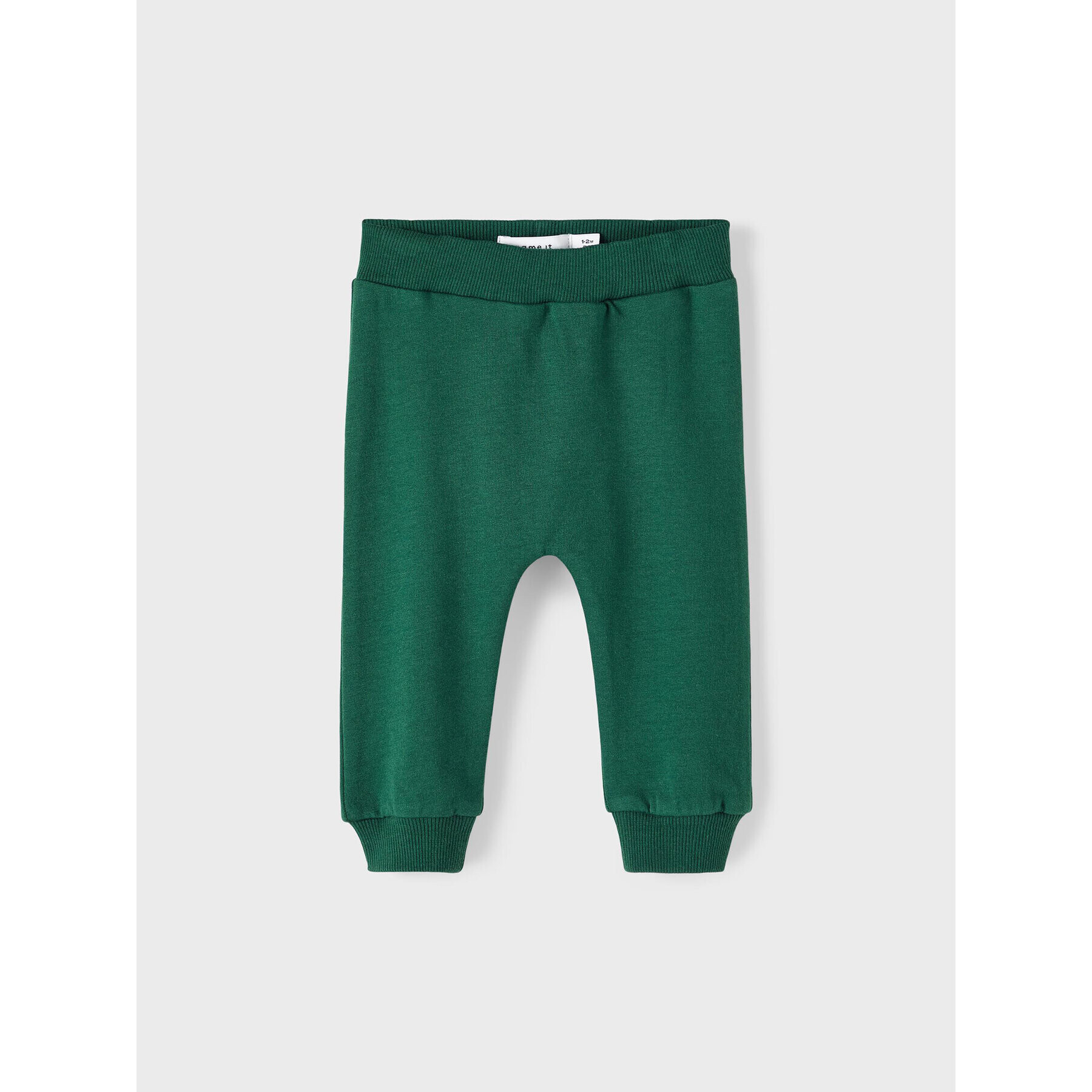 NAME IT Pantaloni trening 13210106 Verde Regular Fit - Pled.ro