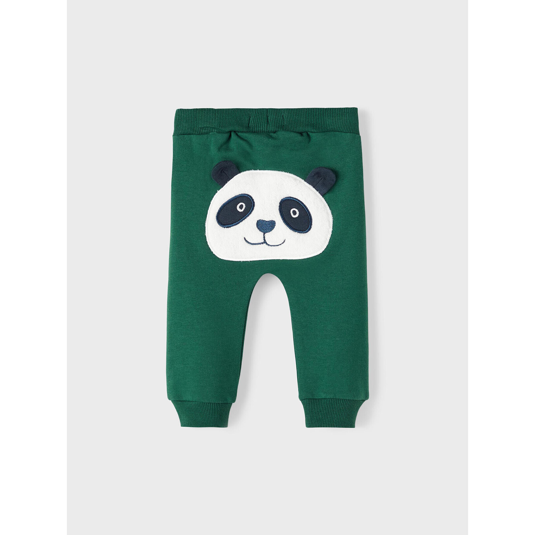 NAME IT Pantaloni trening 13210106 Verde Regular Fit - Pled.ro