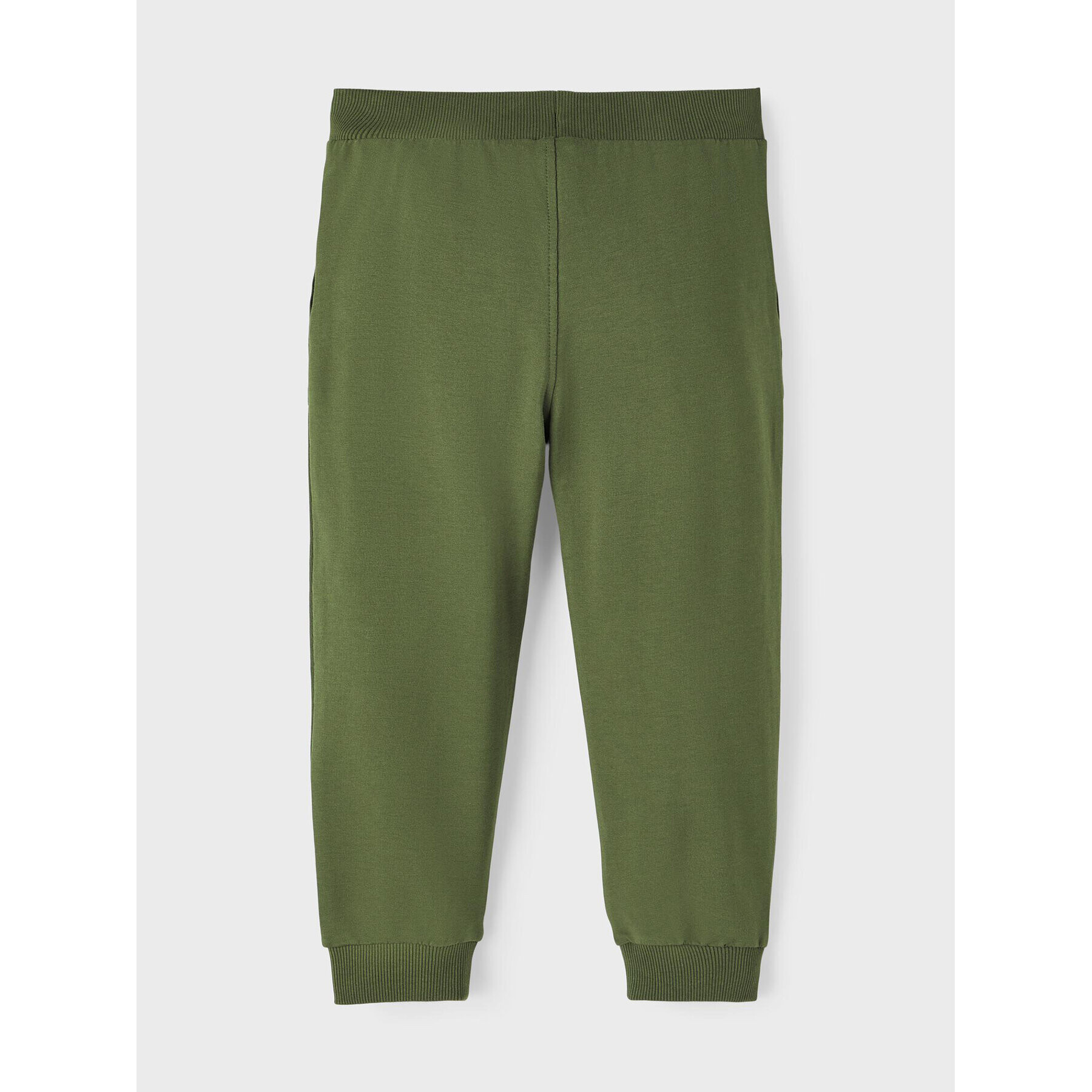 NAME IT Pantaloni trening 13219774 Verde Regular Fit - Pled.ro