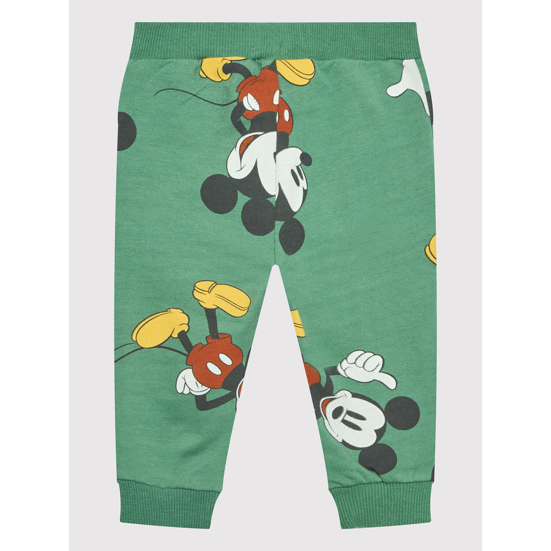 NAME IT Pantaloni trening DISNEY 13198676 Verde Regular Fit - Pled.ro