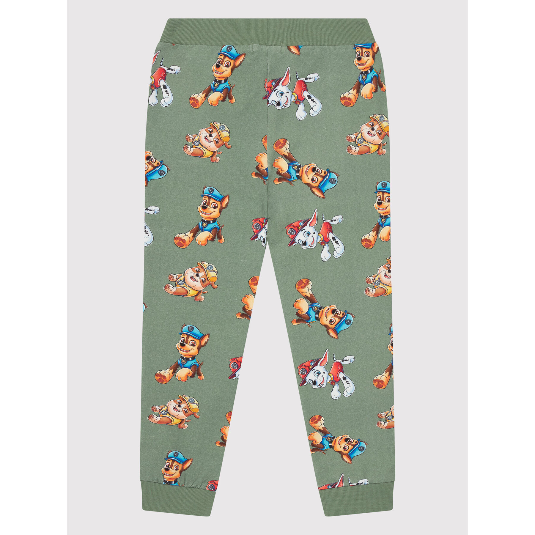 NAME IT Pantaloni trening PAW PATROL 13201004 Verde Regular Fit - Pled.ro