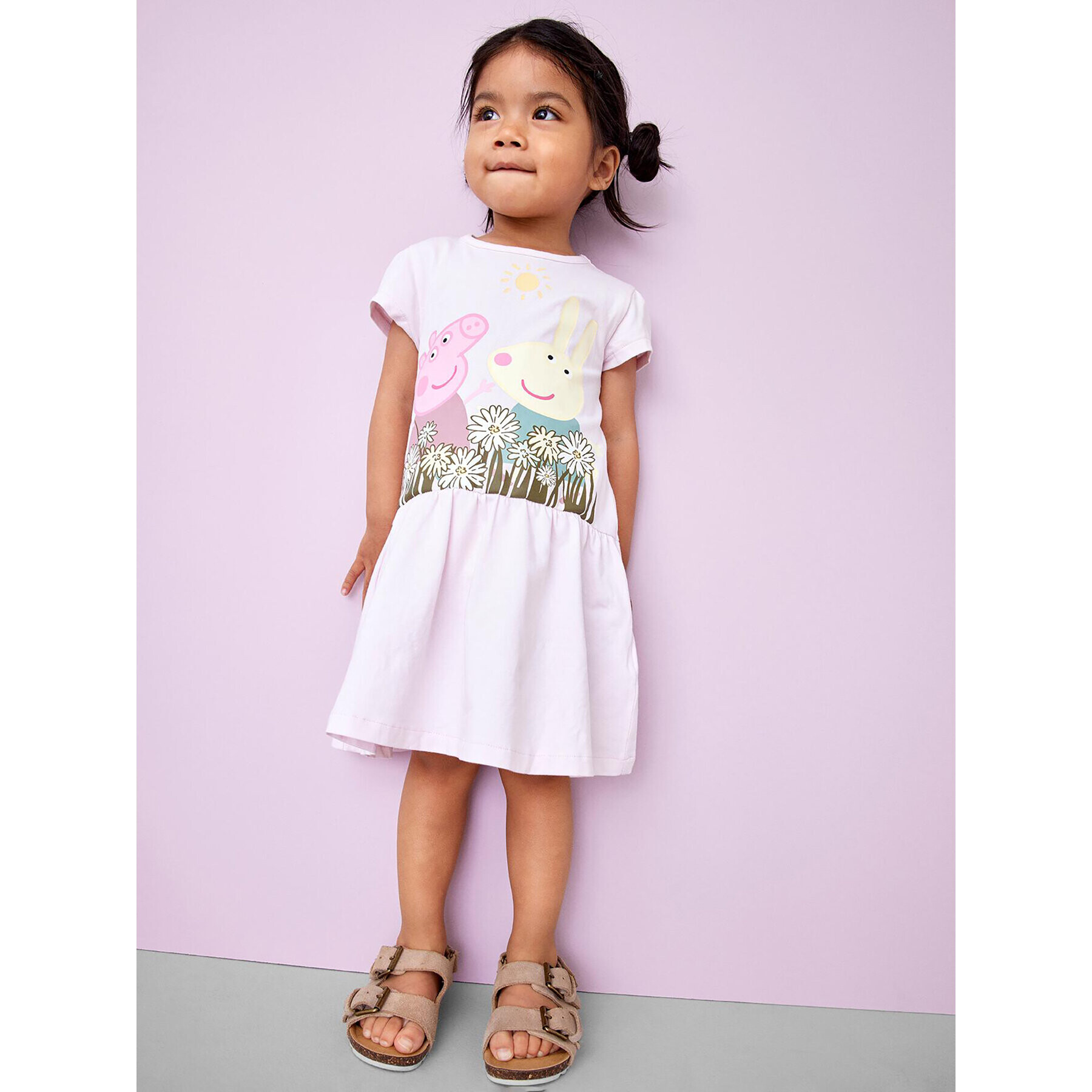 NAME IT Rochie de vară PEPPA PIG 13203498 Roz Regular Fit - Pled.ro