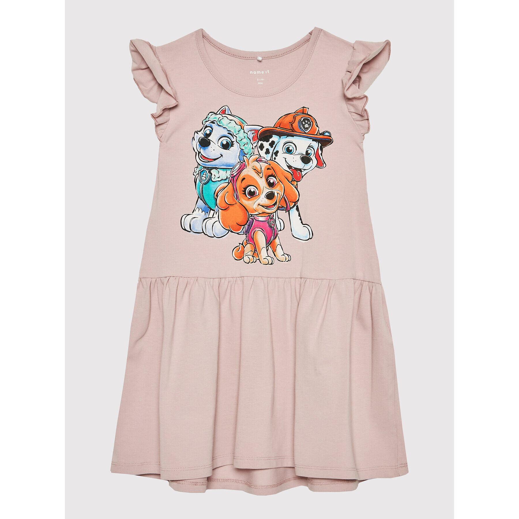 NAME IT Rochie de zi PAW PATROL 13206215 Roz Regular Fit - Pled.ro