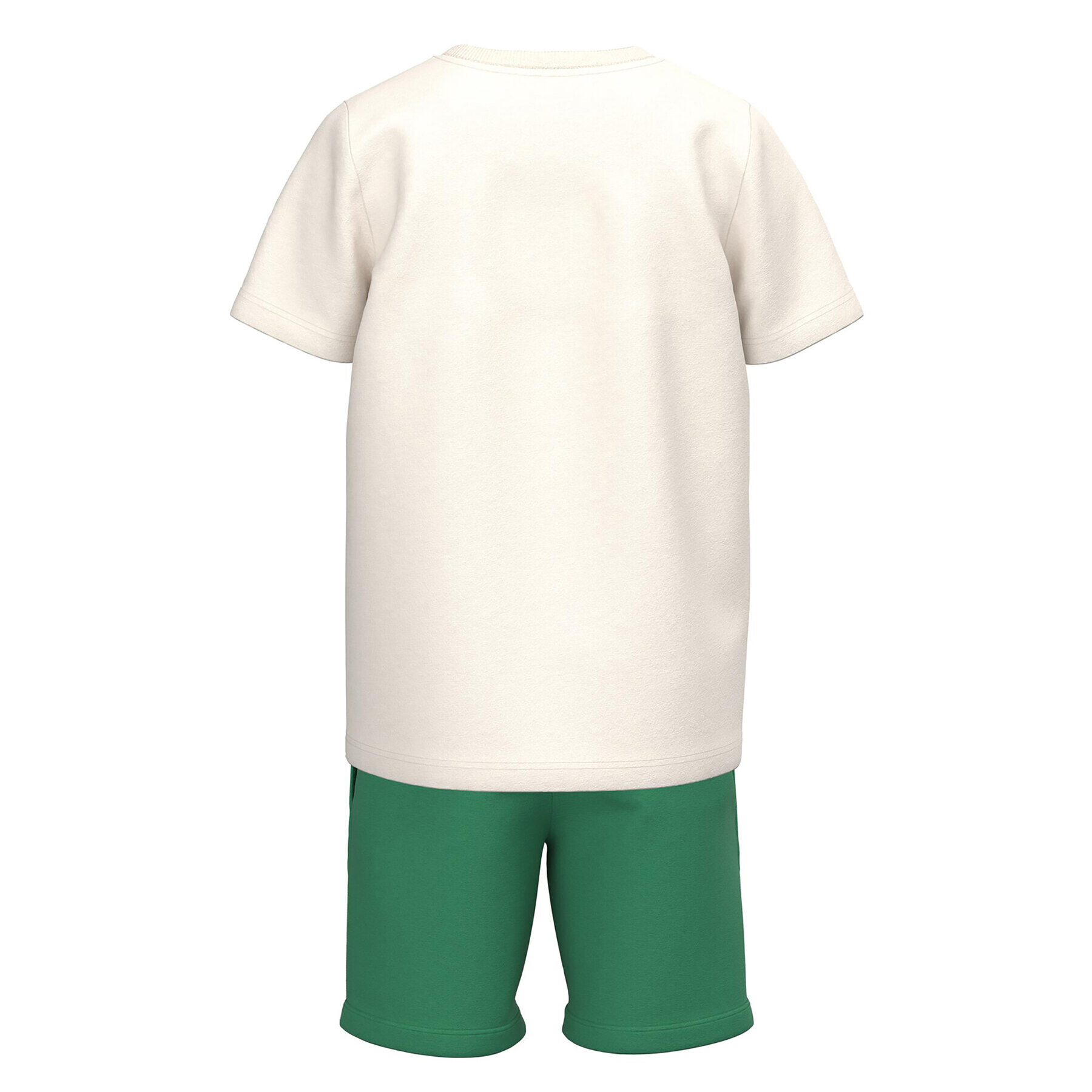 NAME IT Set tricou și pantaloni scurți sport 13213261 Colorat Regular Fit - Pled.ro