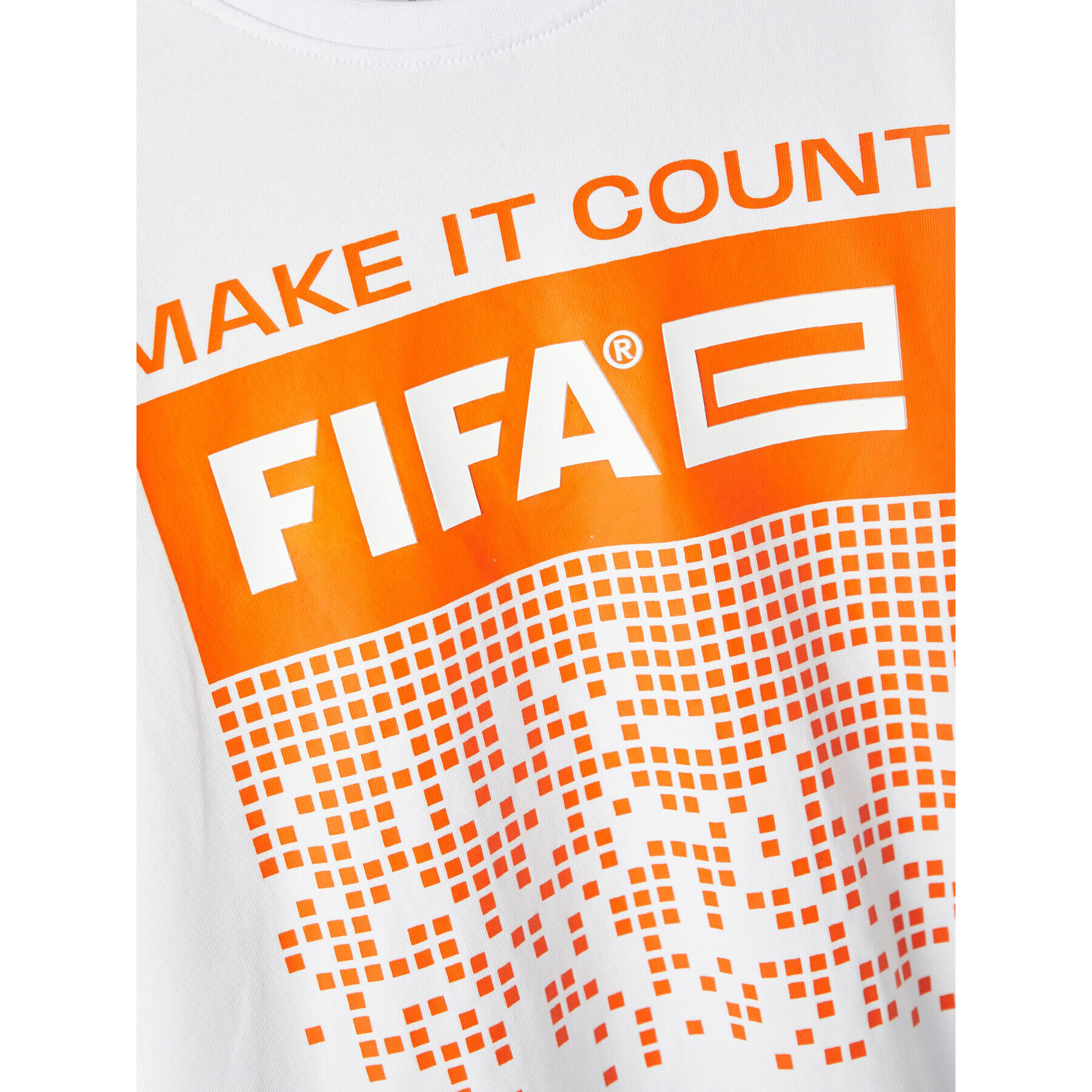 NAME IT Tricou FIFA 13215750 Alb Regular Fit - Pled.ro