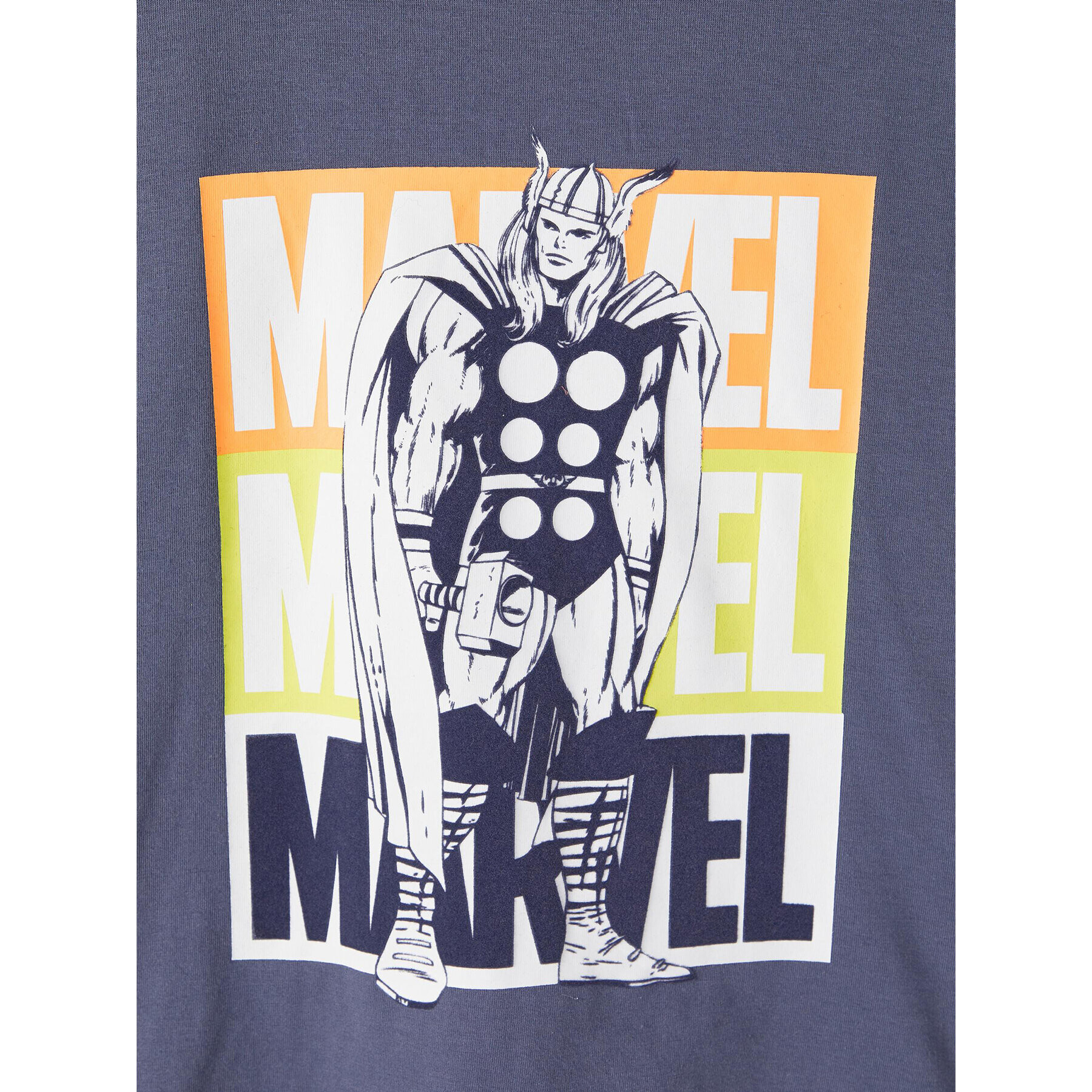 NAME IT Tricou MARVEL 13203684 Bleumarin Regular Fit - Pled.ro