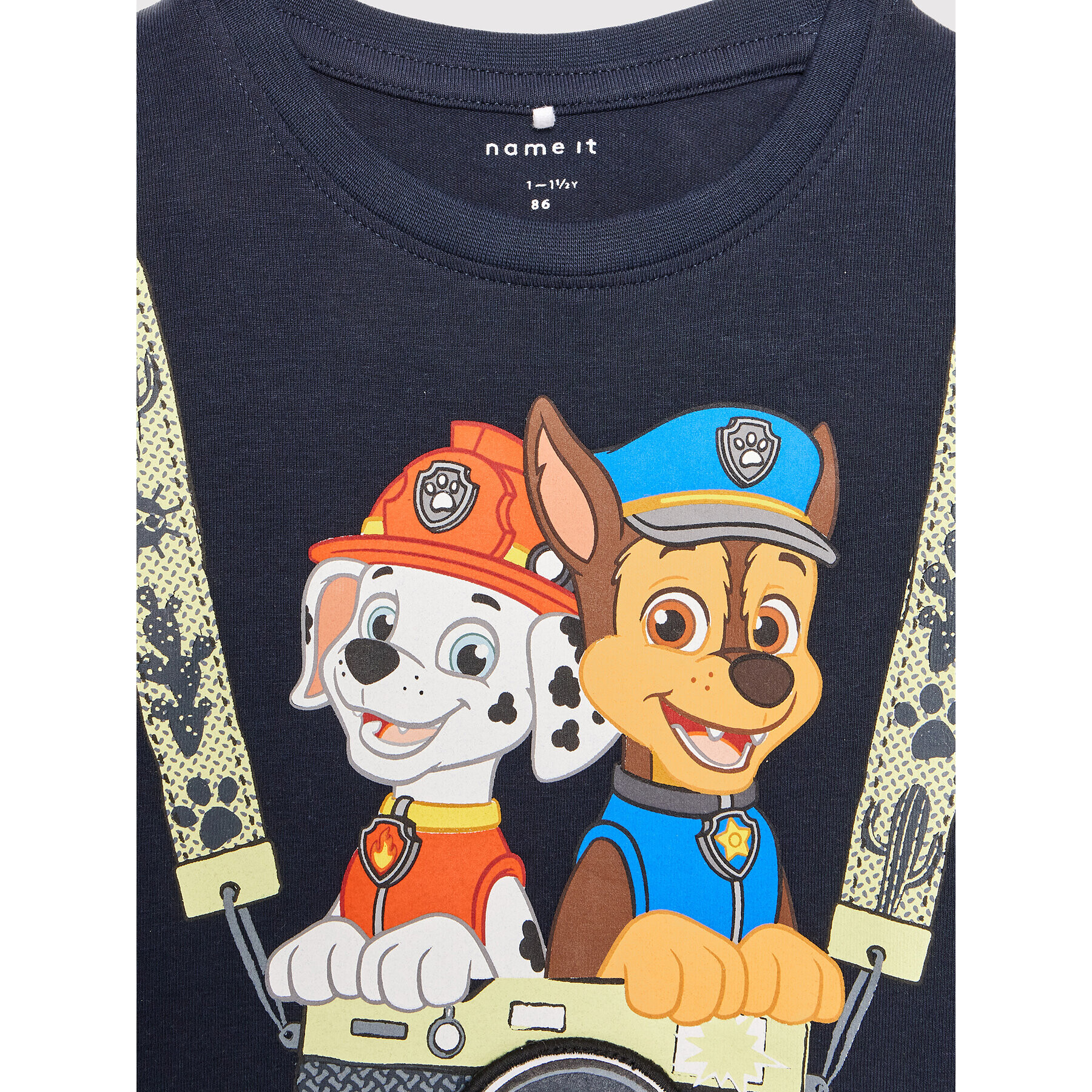 NAME IT Tricou PAW PATROL 13203540 Bleumarin Regular Fit - Pled.ro