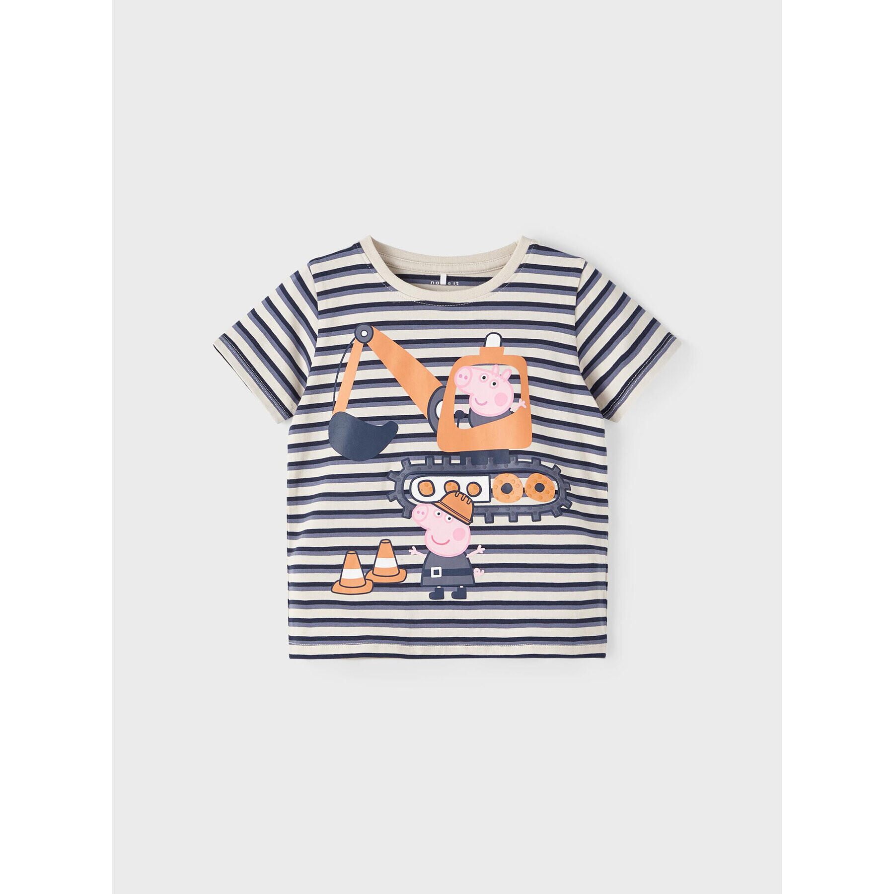 NAME IT Tricou PEPPA PIG 13203559 Bej Regular Fit - Pled.ro