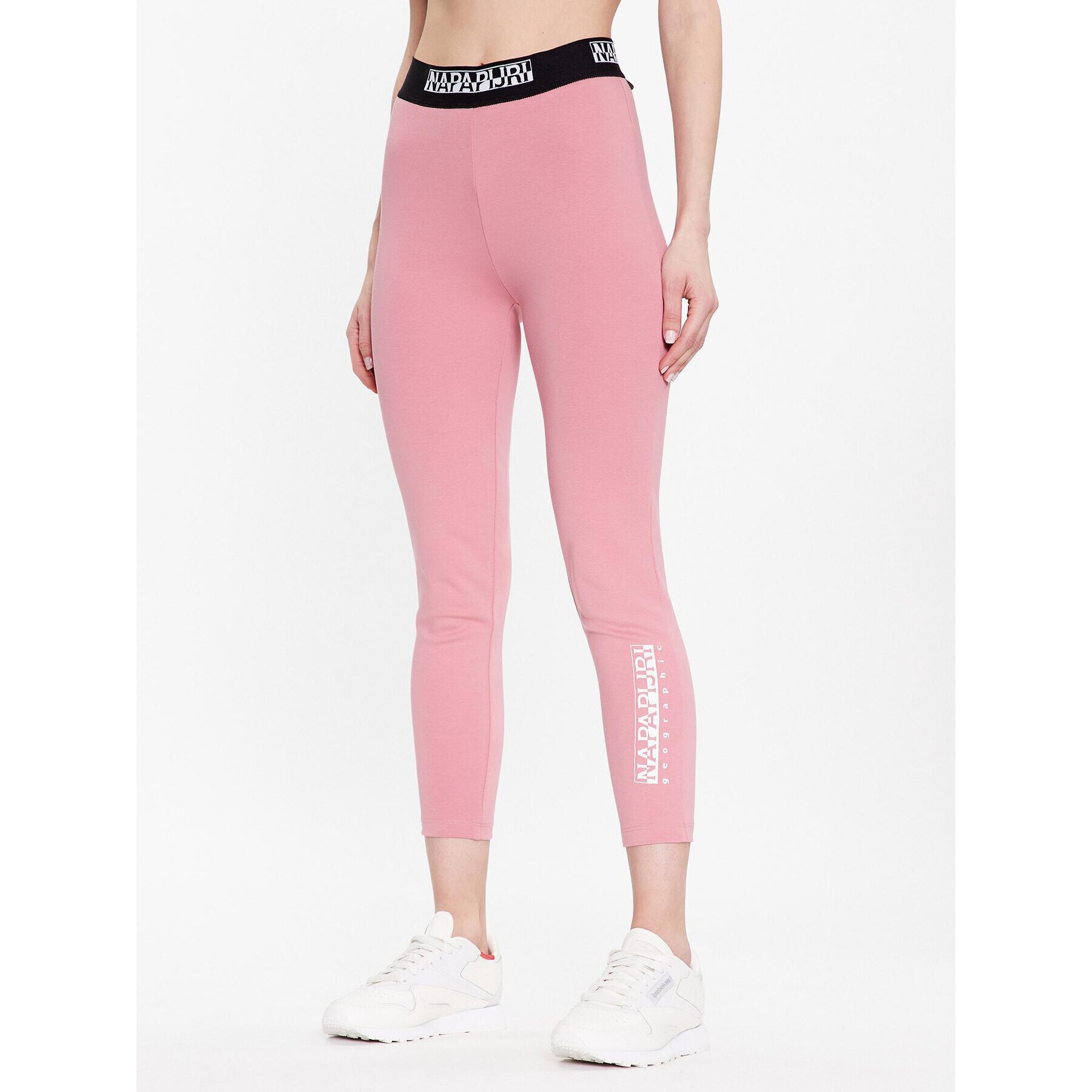 Napapijri Colanți M-Box NP0A4GKT Roz Slim Fit - Pled.ro