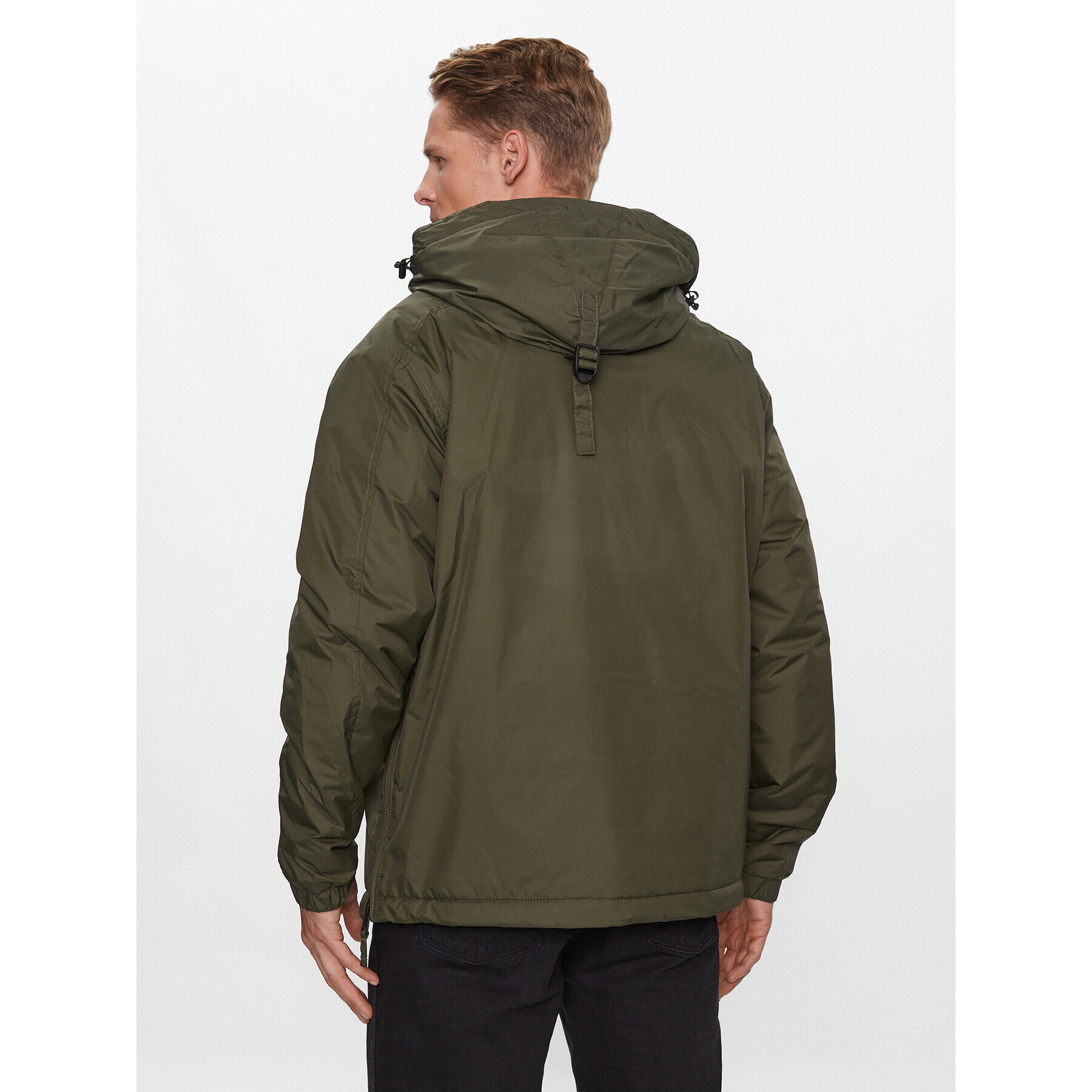 Napapijri Geacă fără fermoar Northfarer 2.0 NP0A4GS5 Verde Regular Fit - Pled.ro