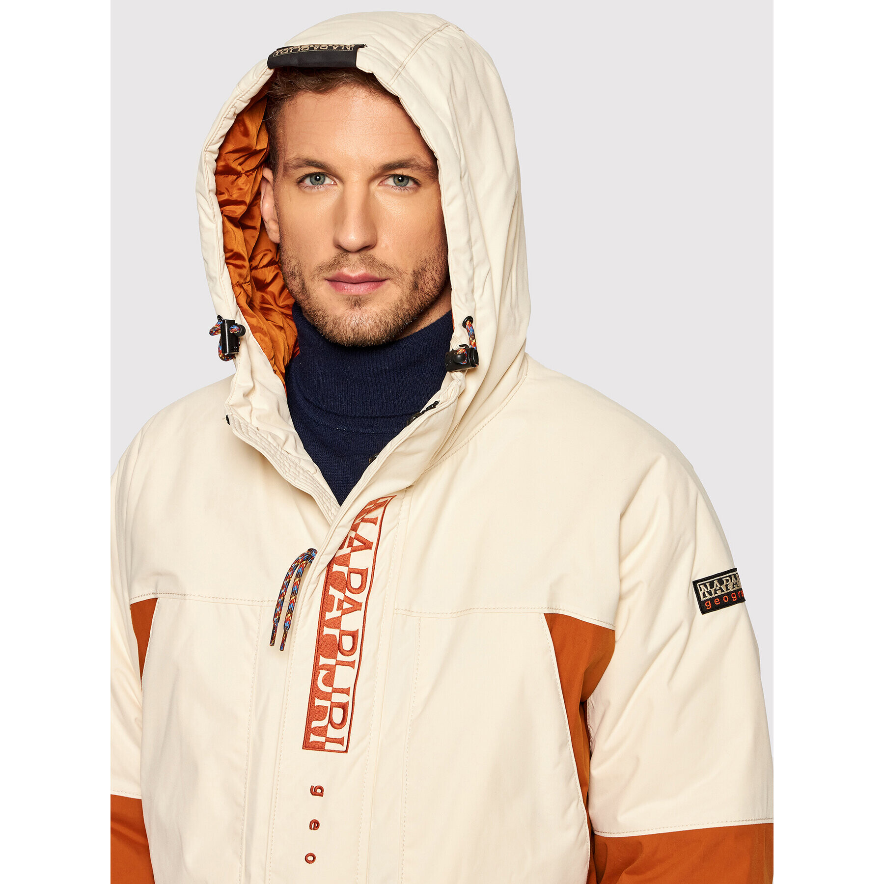 Napapijri Hanorac NP0A4FPQ Bej Regular Fit - Pled.ro