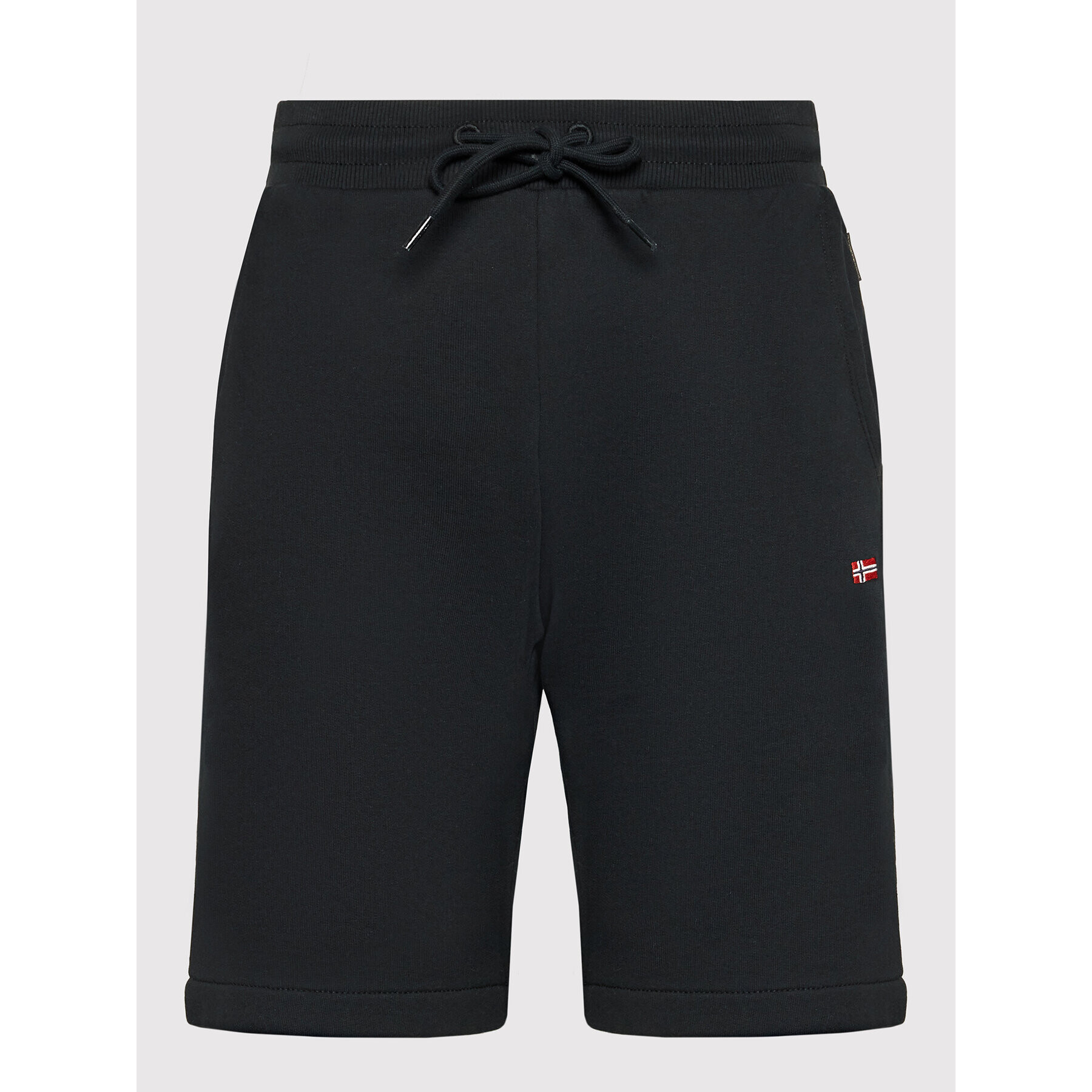 Napapijri Pantaloni scurți sport Nalis NP0A4GAN Negru Regular Fit - Pled.ro