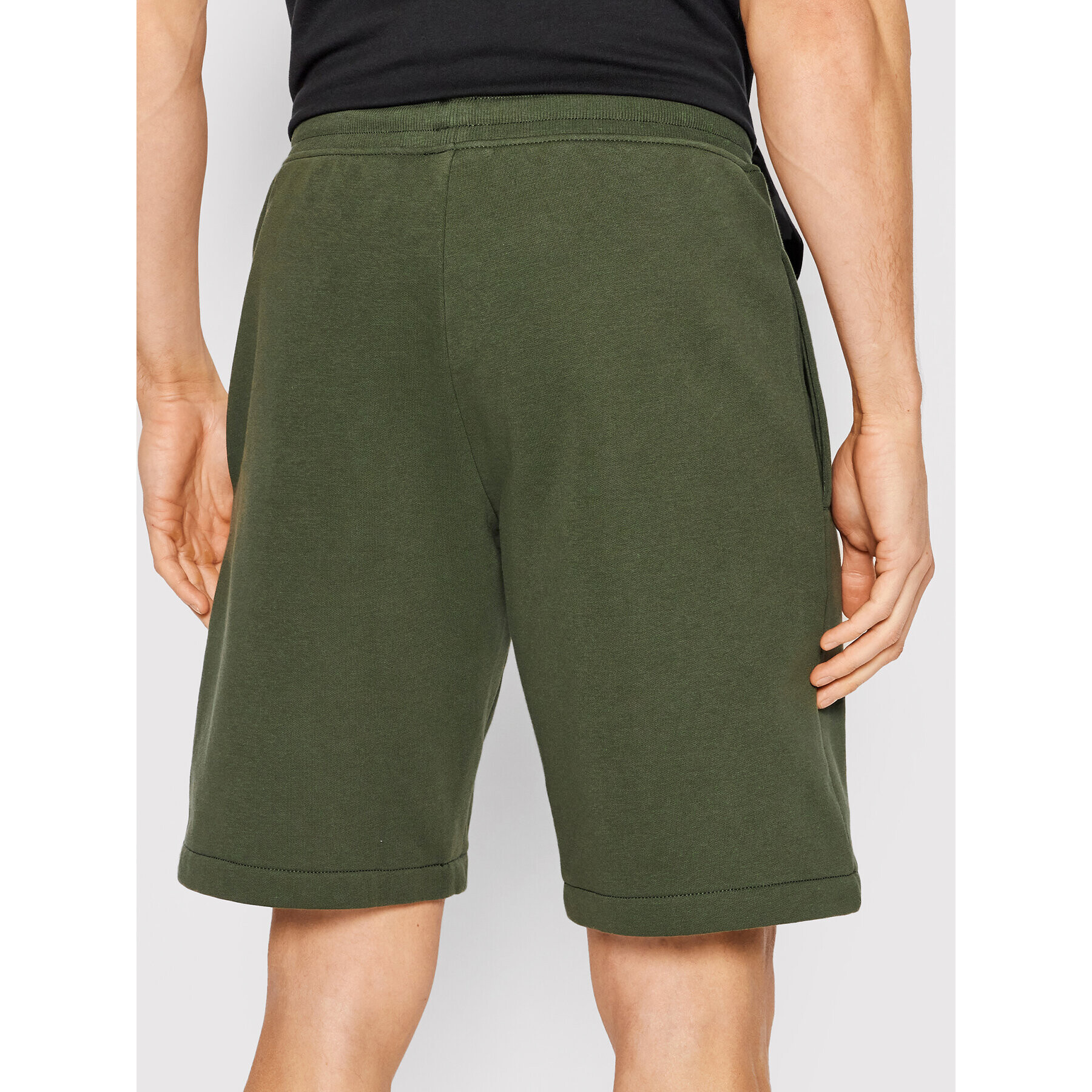 Napapijri Pantaloni scurți sport N-Box NP0A4GAO Verde Regular Fit - Pled.ro