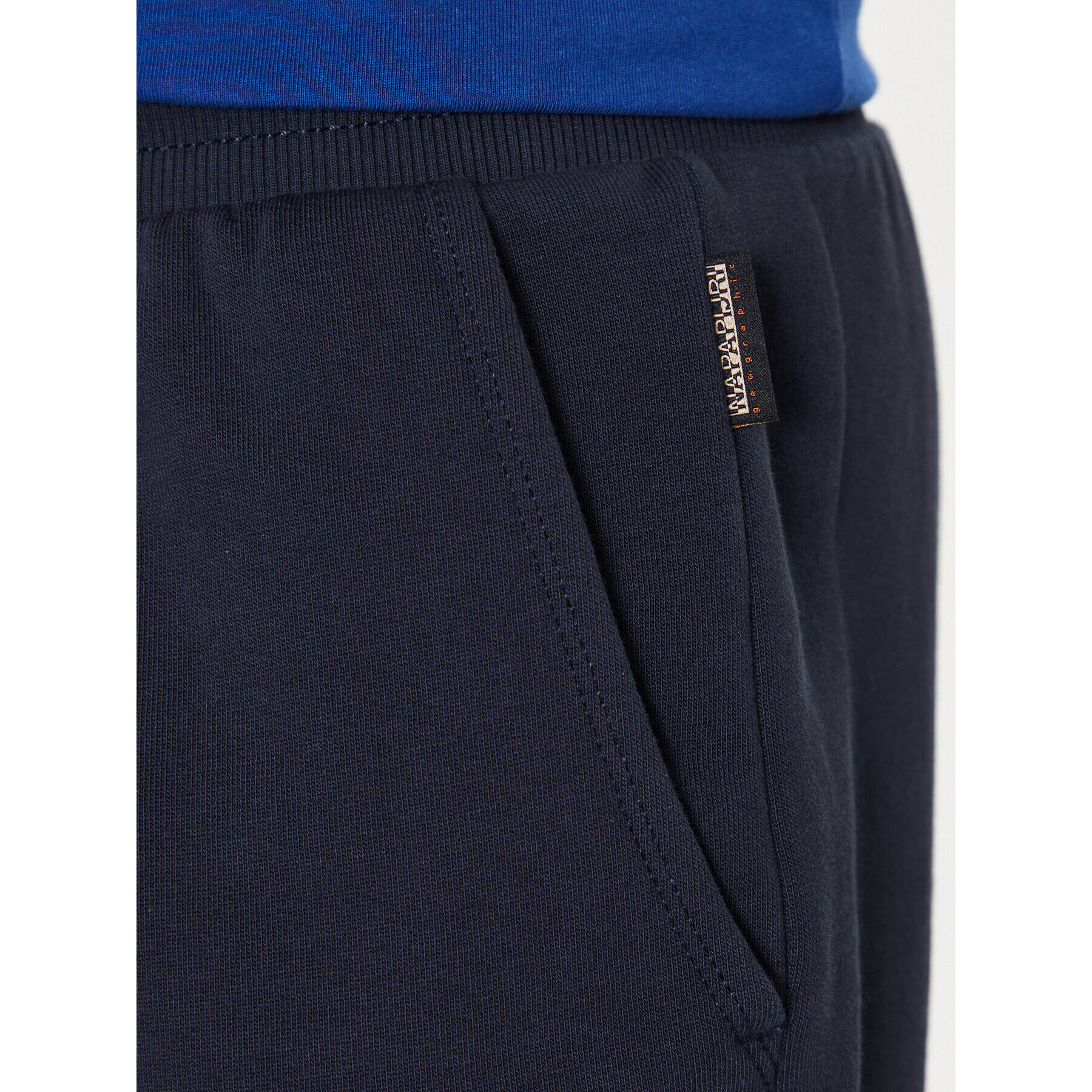 Napapijri Pantaloni scurți sport Nalis NP0A4H88 Bleumarin Regular Fit - Pled.ro