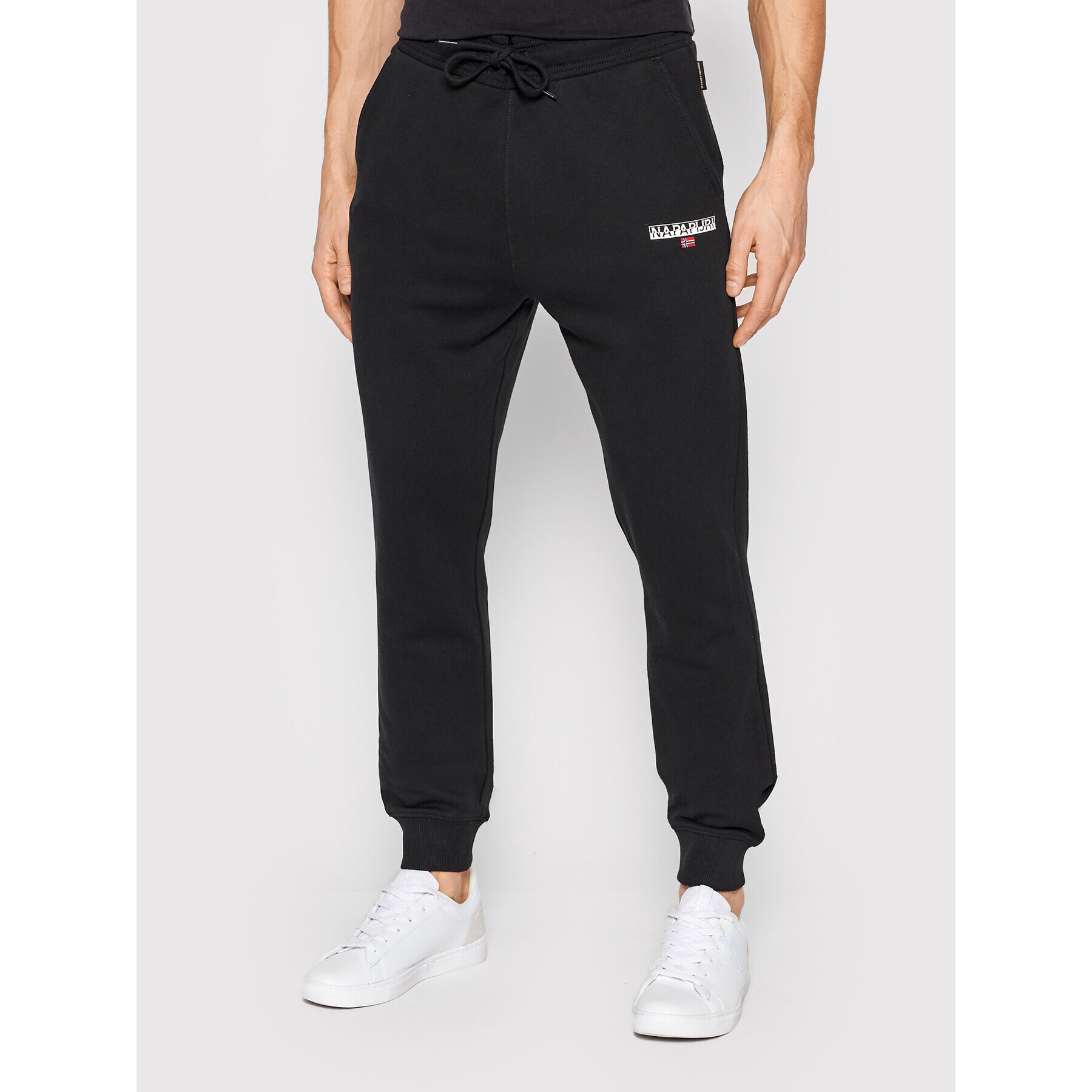 Napapijri Pantaloni trening M-Ice 1 NP0A4GWJ Negru Regular Fit - Pled.ro