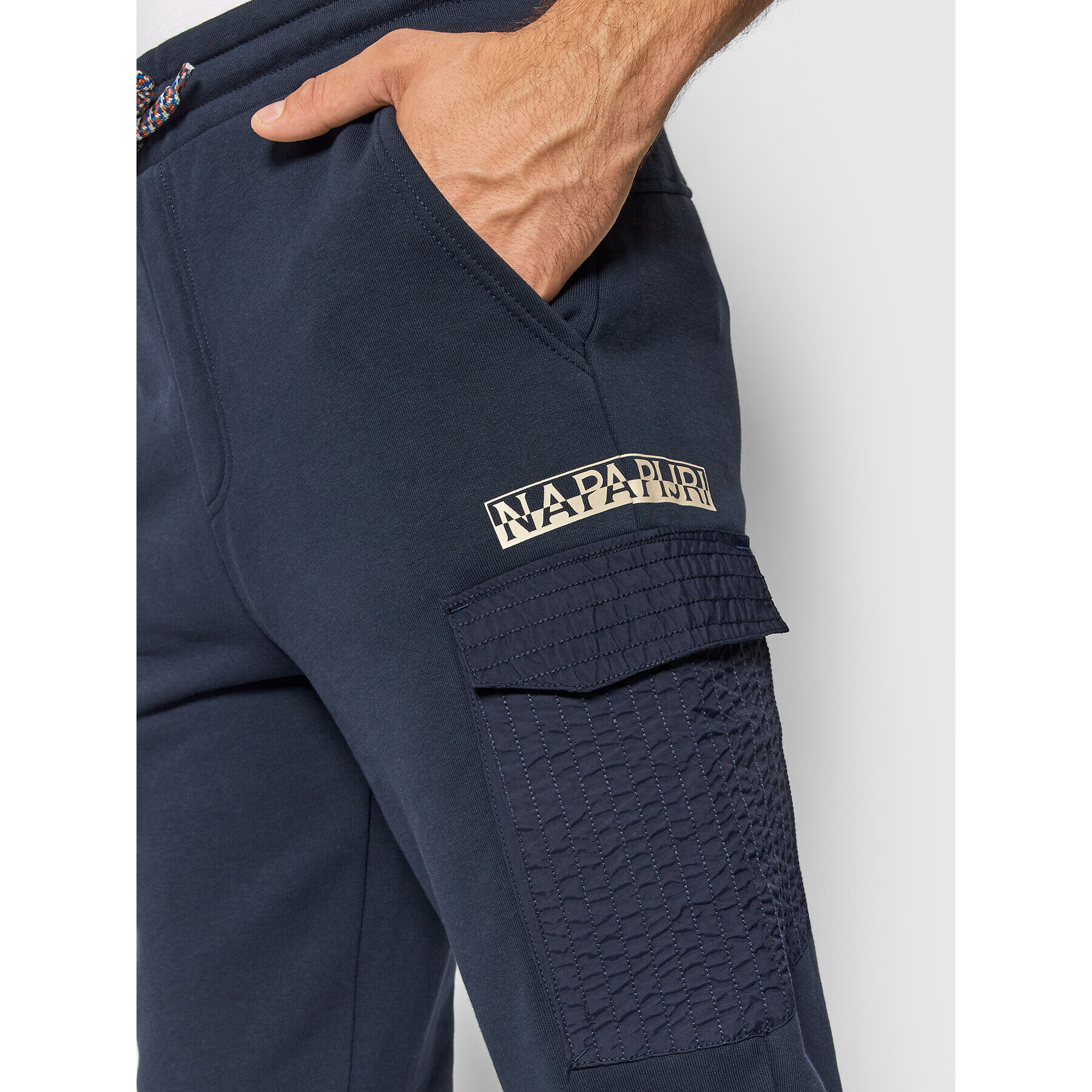 Napapijri Pantaloni trening Malthon NP0A4FVO Bleumarin Regular Fit - Pled.ro