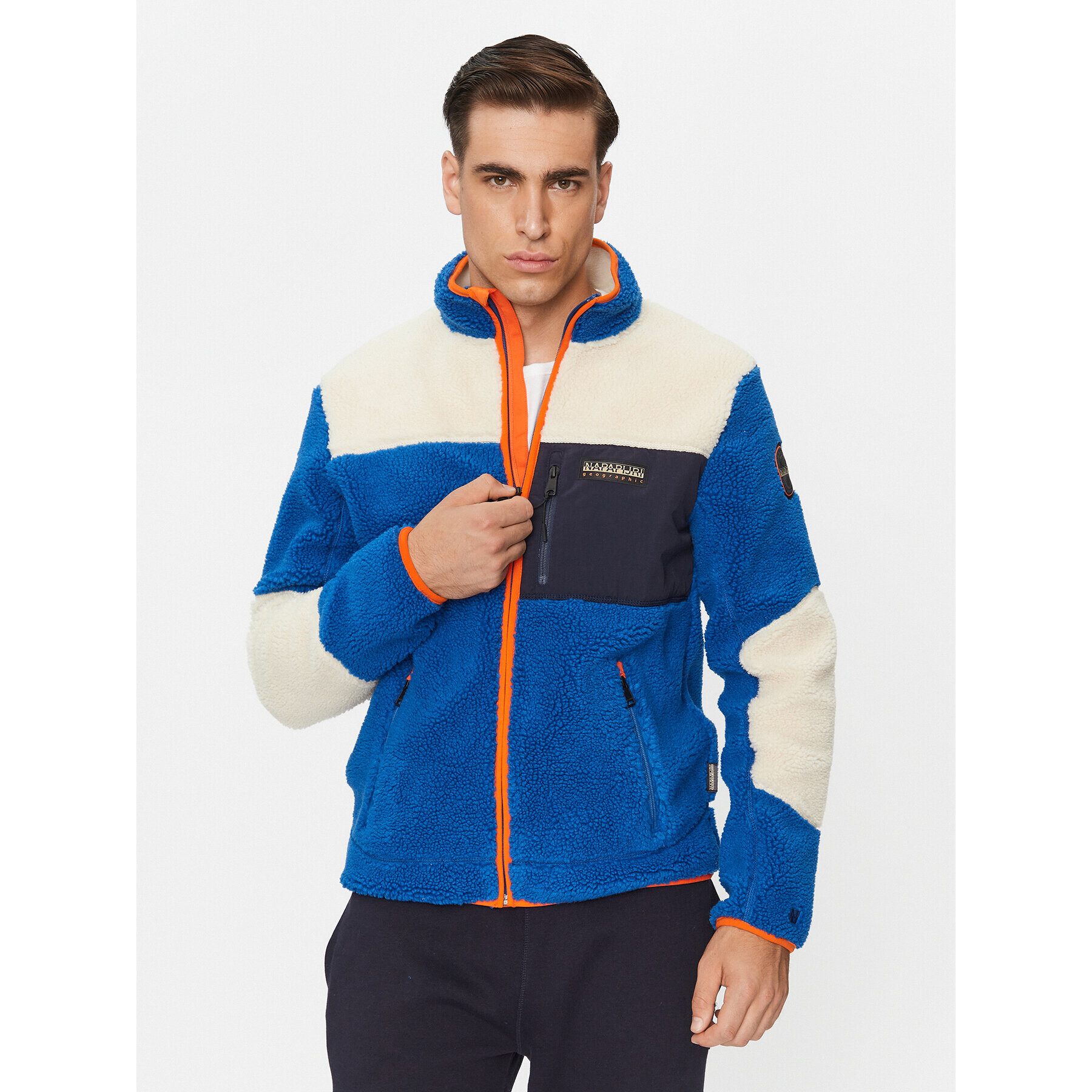 Napapijri Polar NP0A4GNT Albastru Regular Fit - Pled.ro