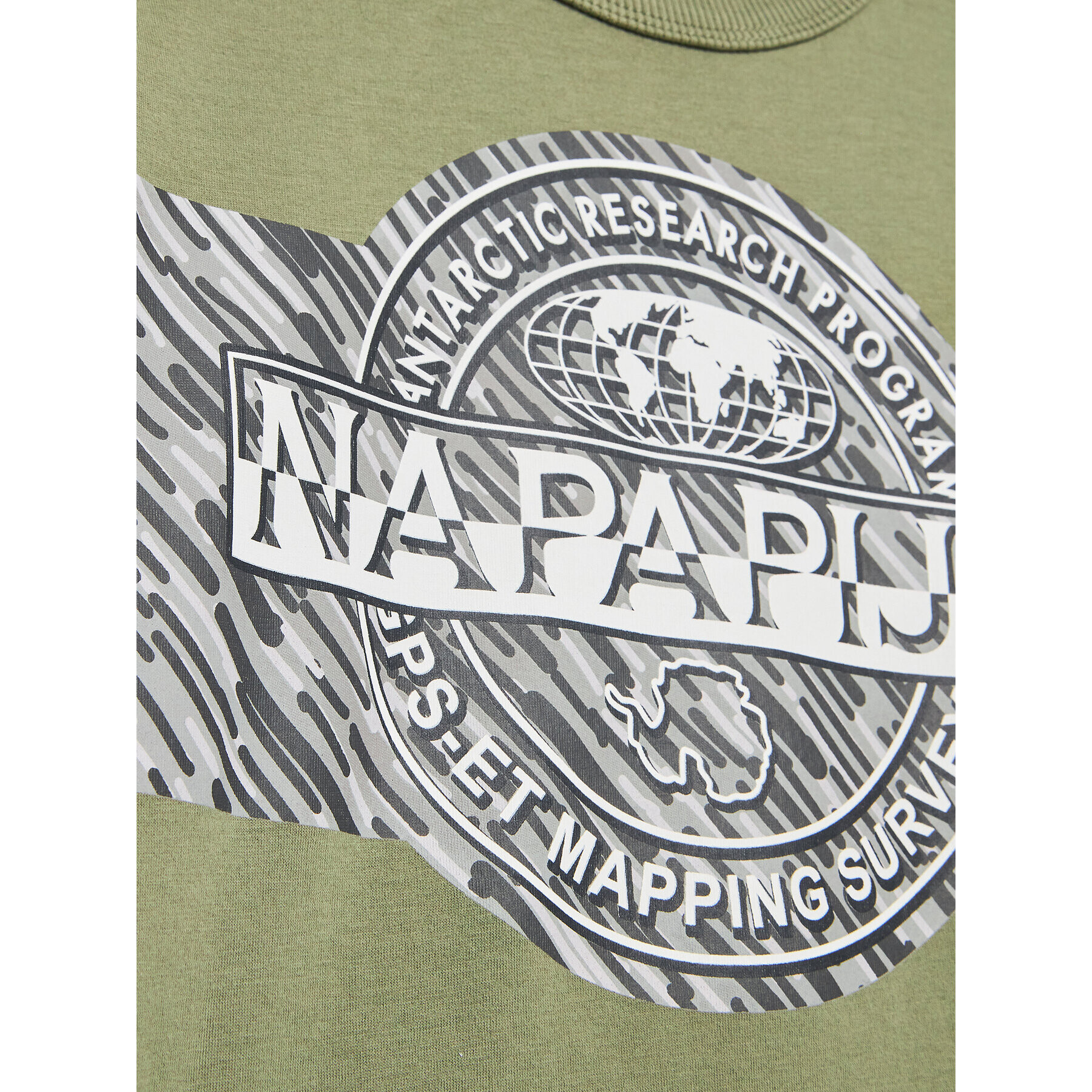 Napapijri Tricou K S-Pinzon NP0A4H2Z D Verde Regular Fit - Pled.ro