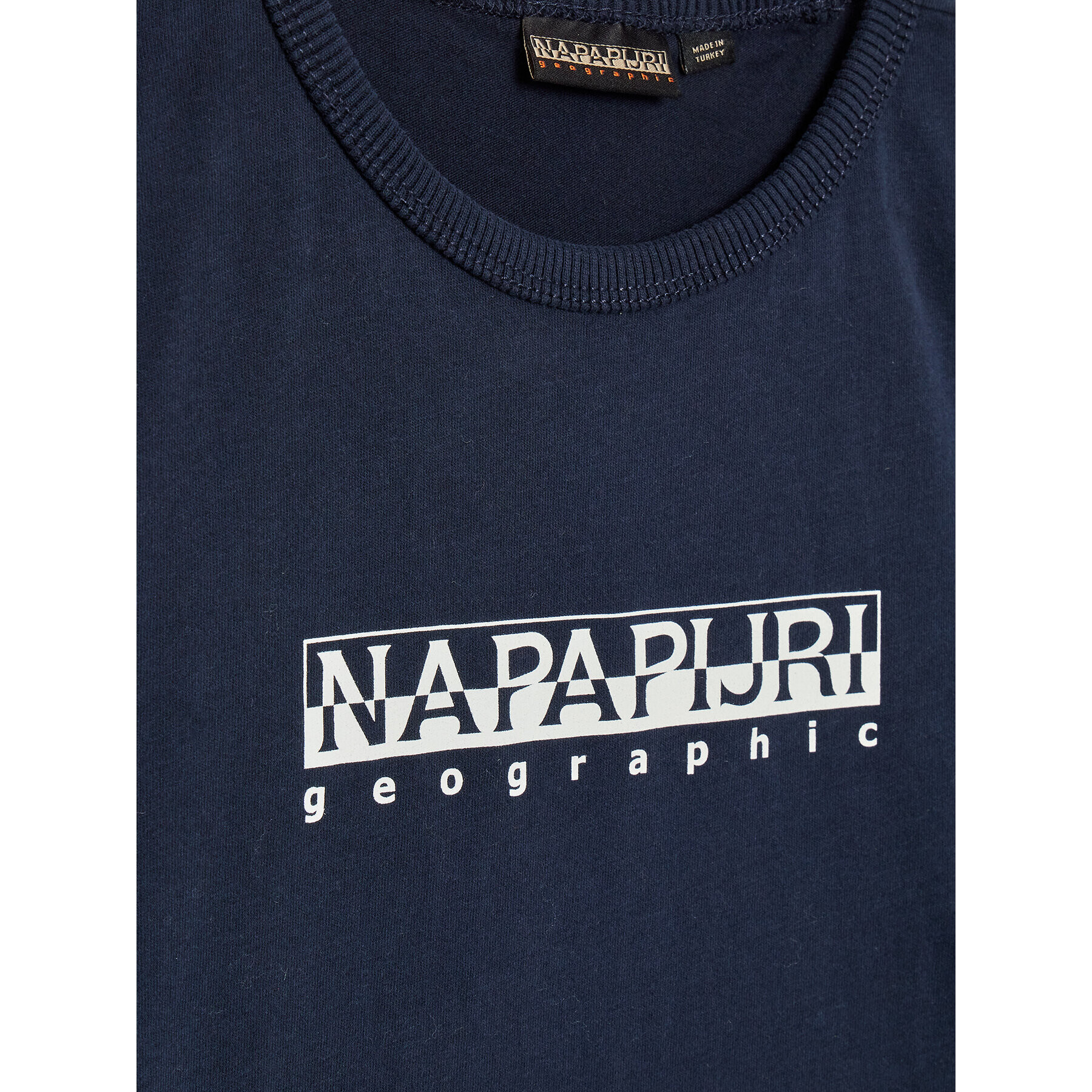 Napapijri Tricou S-Box NP0A4GNJ D Bleumarin Regular Fit - Pled.ro